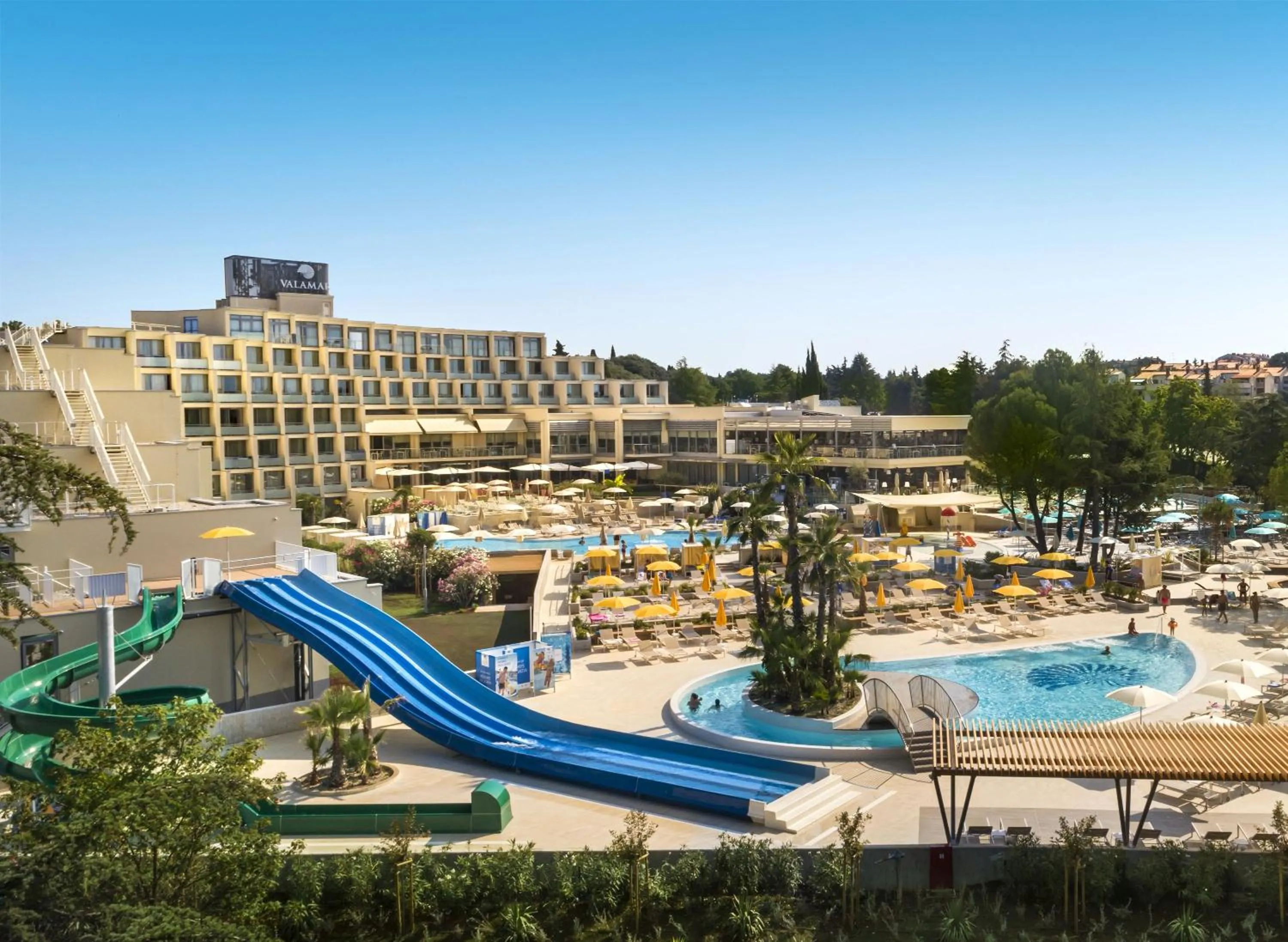 Property building in Valamar Parentino Hotel