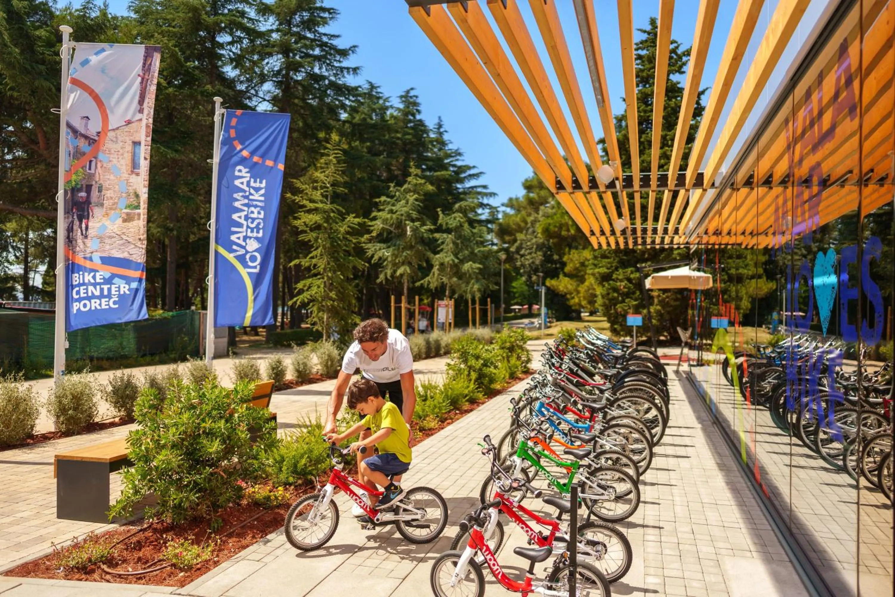 Cycling in Valamar Parentino Hotel