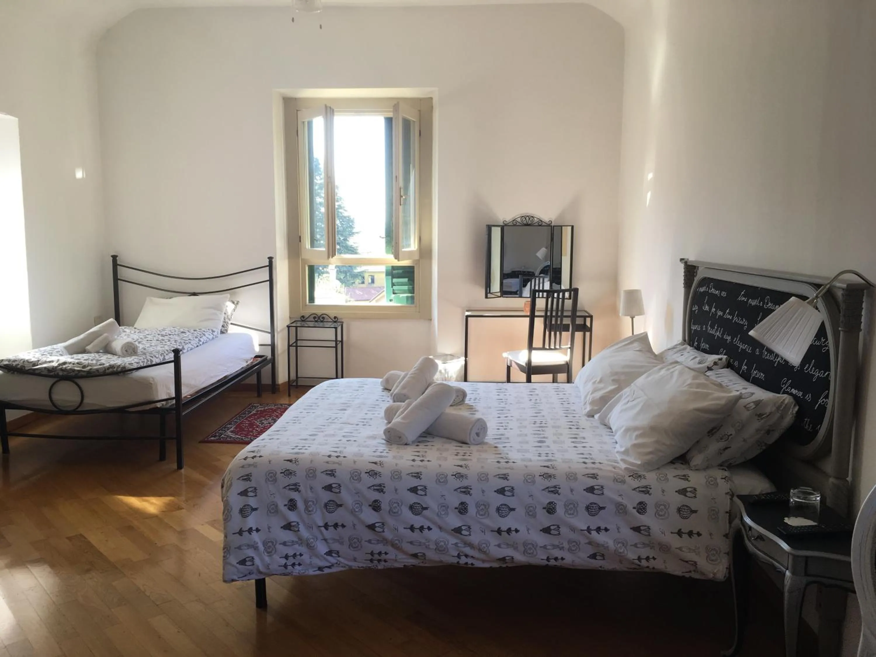 Bed in Villa del Cigno