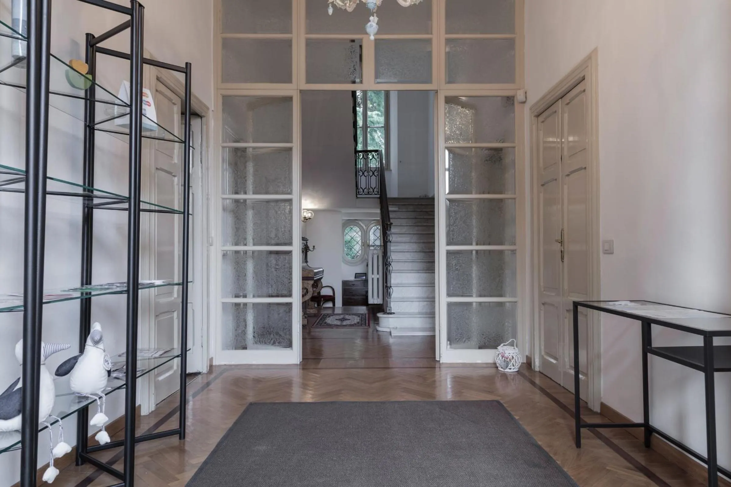 Lobby or reception in Villa del Cigno