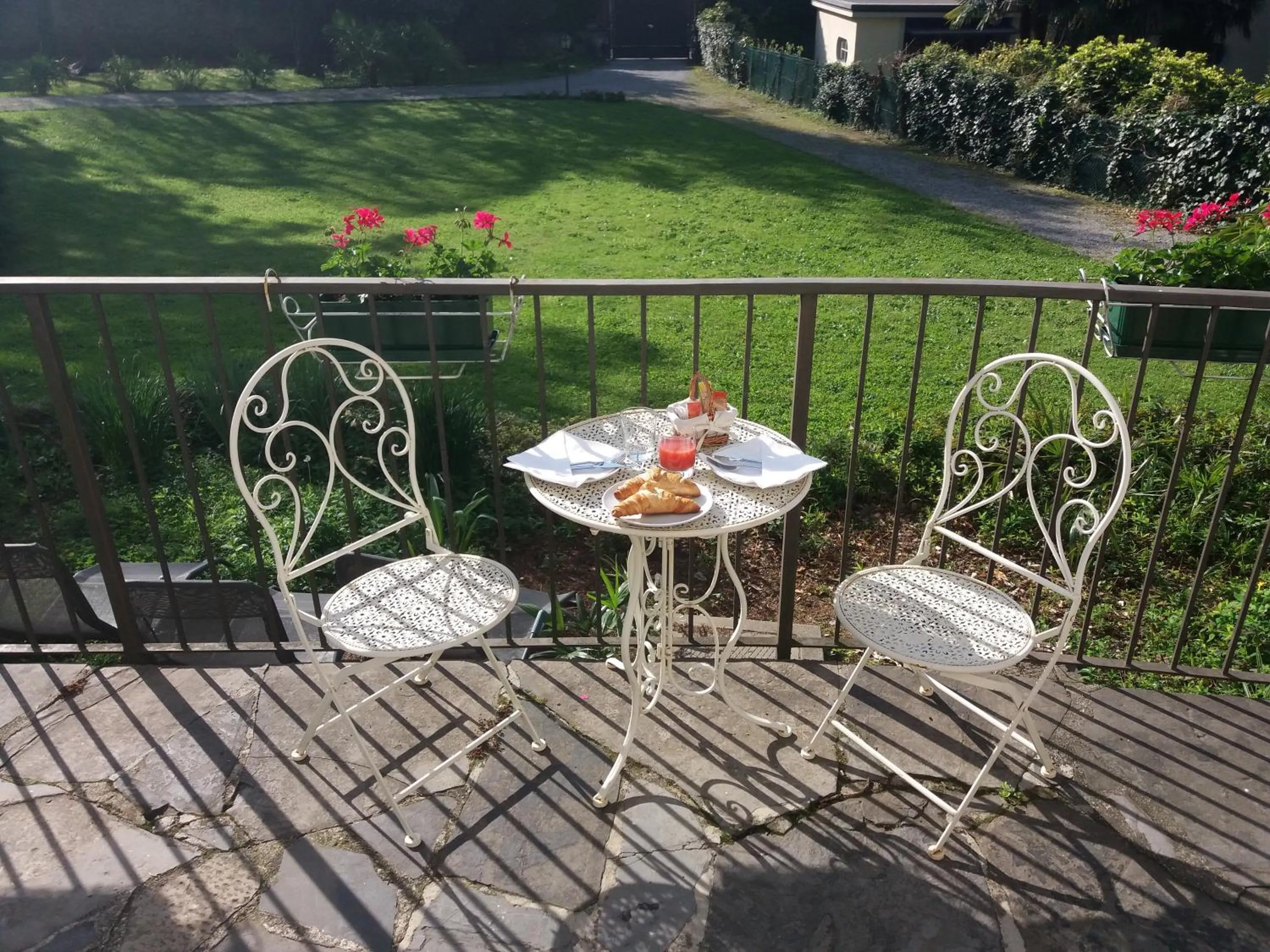 Balcony/Terrace in Villa del Cigno