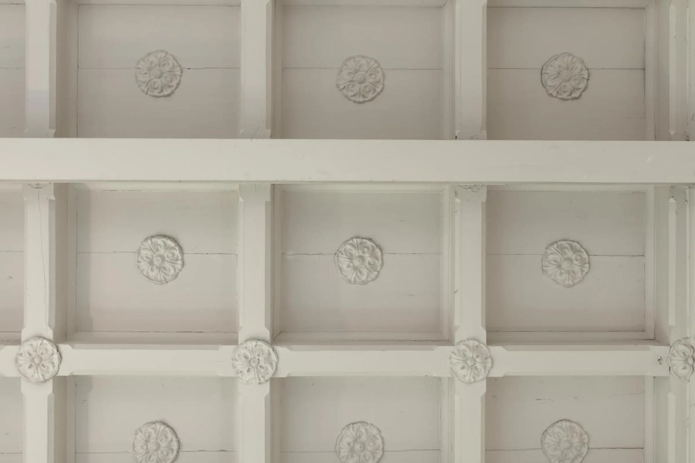 Decorative detail in Villa del Cigno