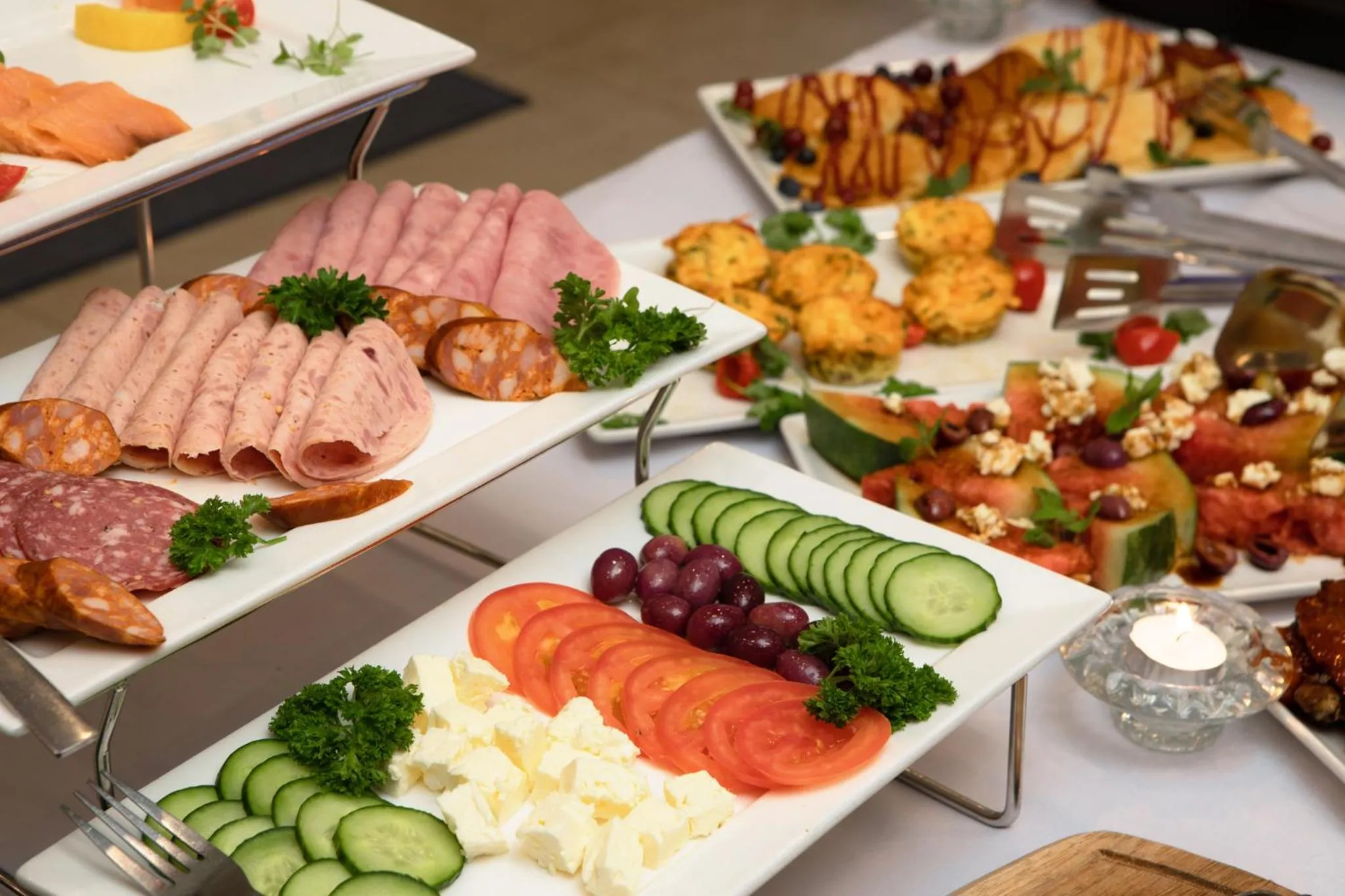 Food in Flamingo Villas Boutique Hotel