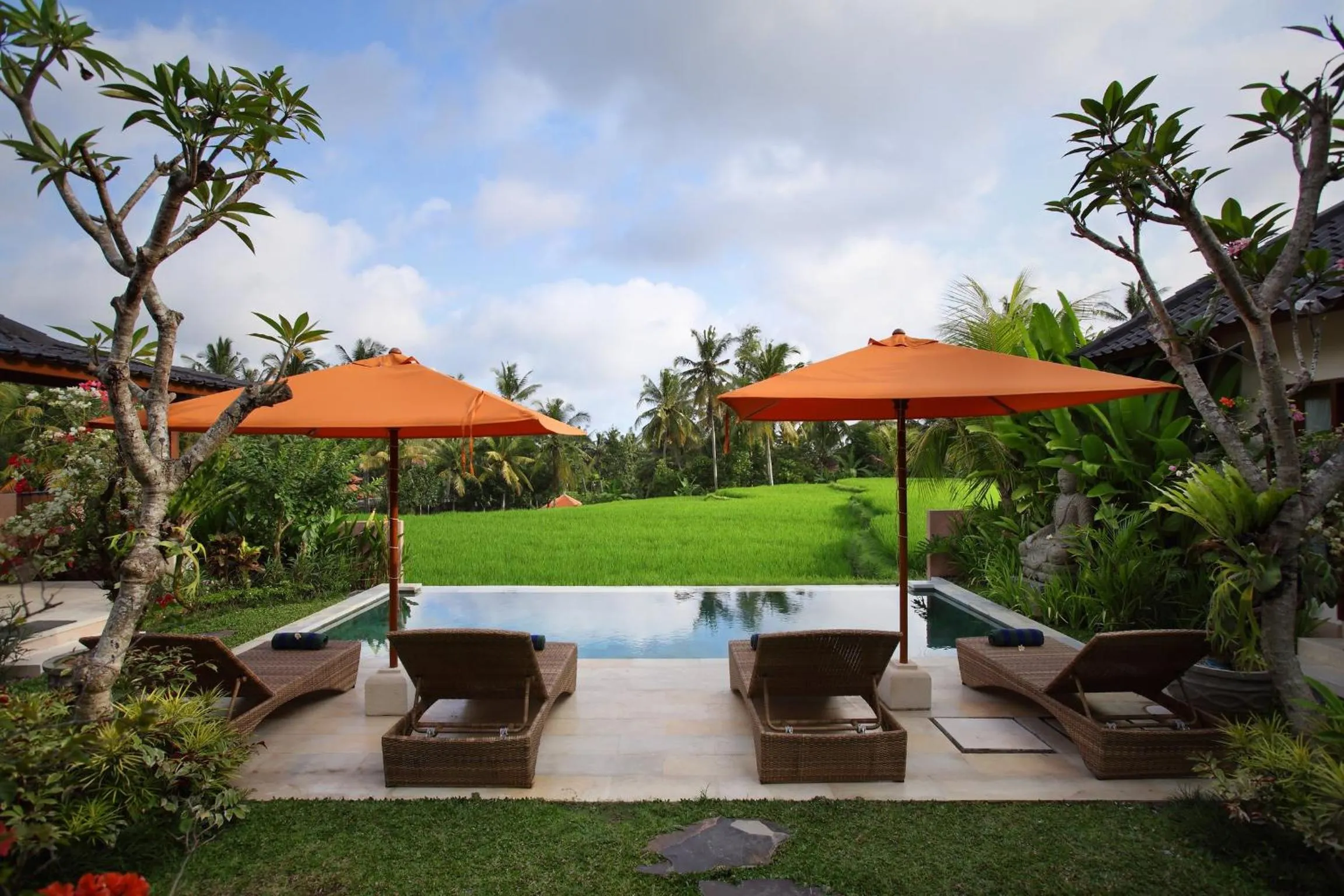 Swimming pool in Satori Villas Bali