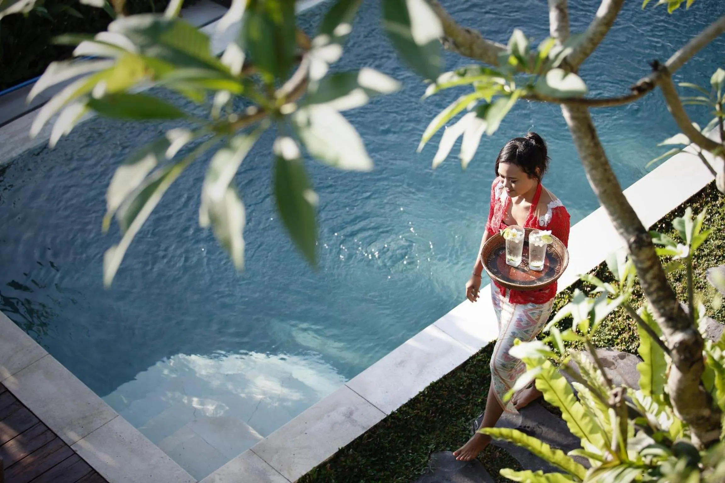 Staff in Satori Villas Bali