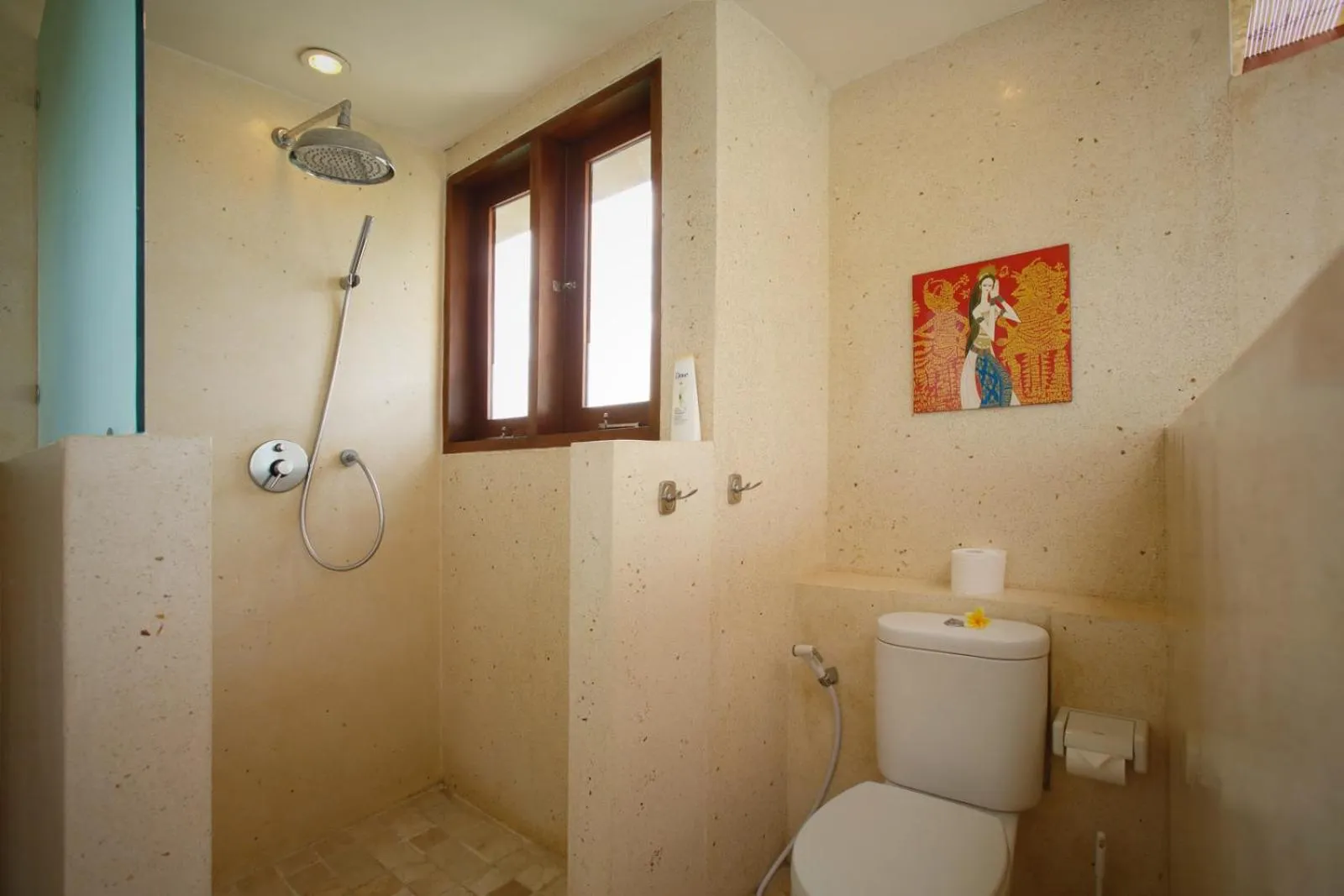 Shower in Satori Villas Bali