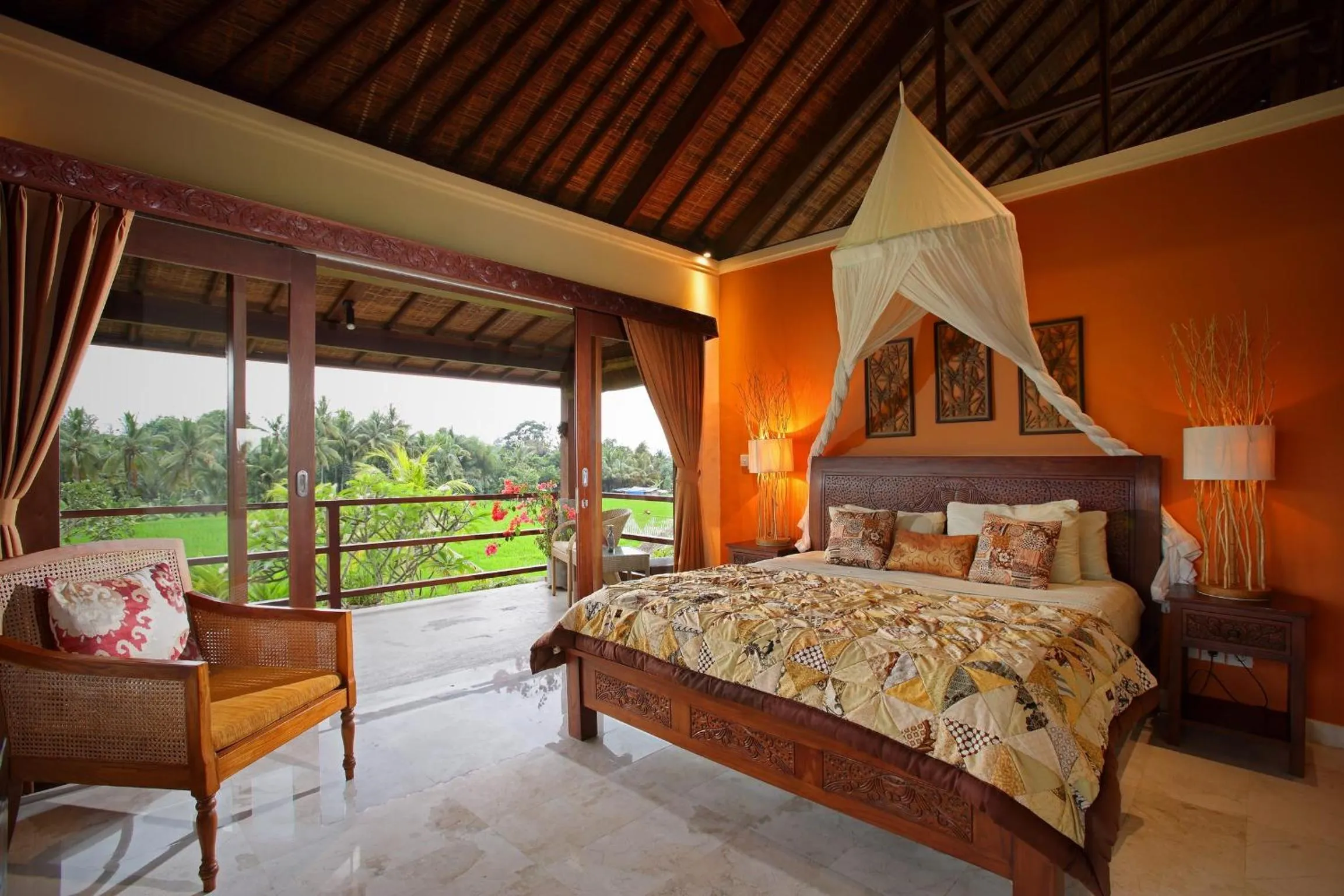Photo of the whole room, Bed in Satori Villas Bali