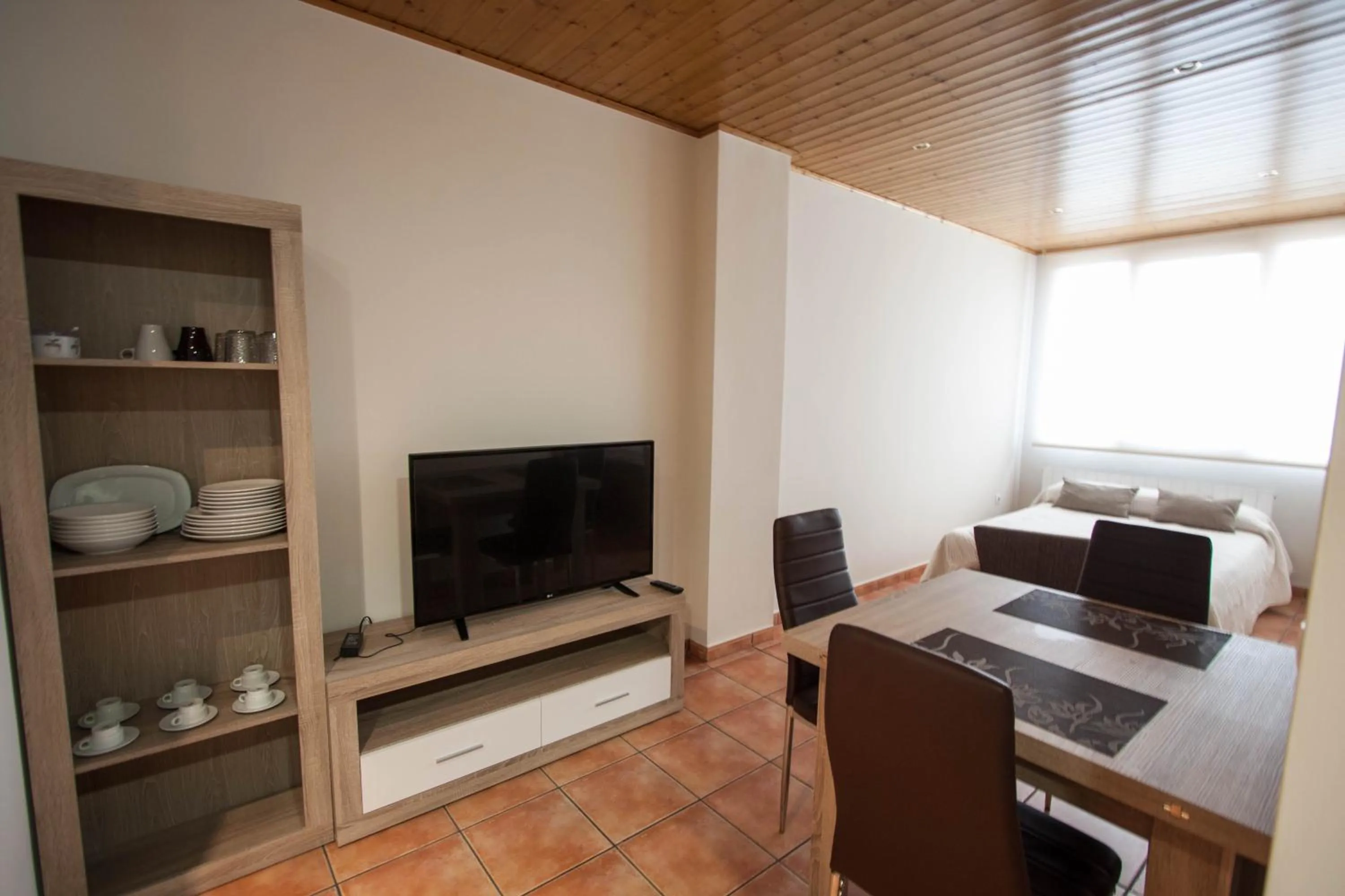 Bed in Apartamentos Mirador de Gúdar