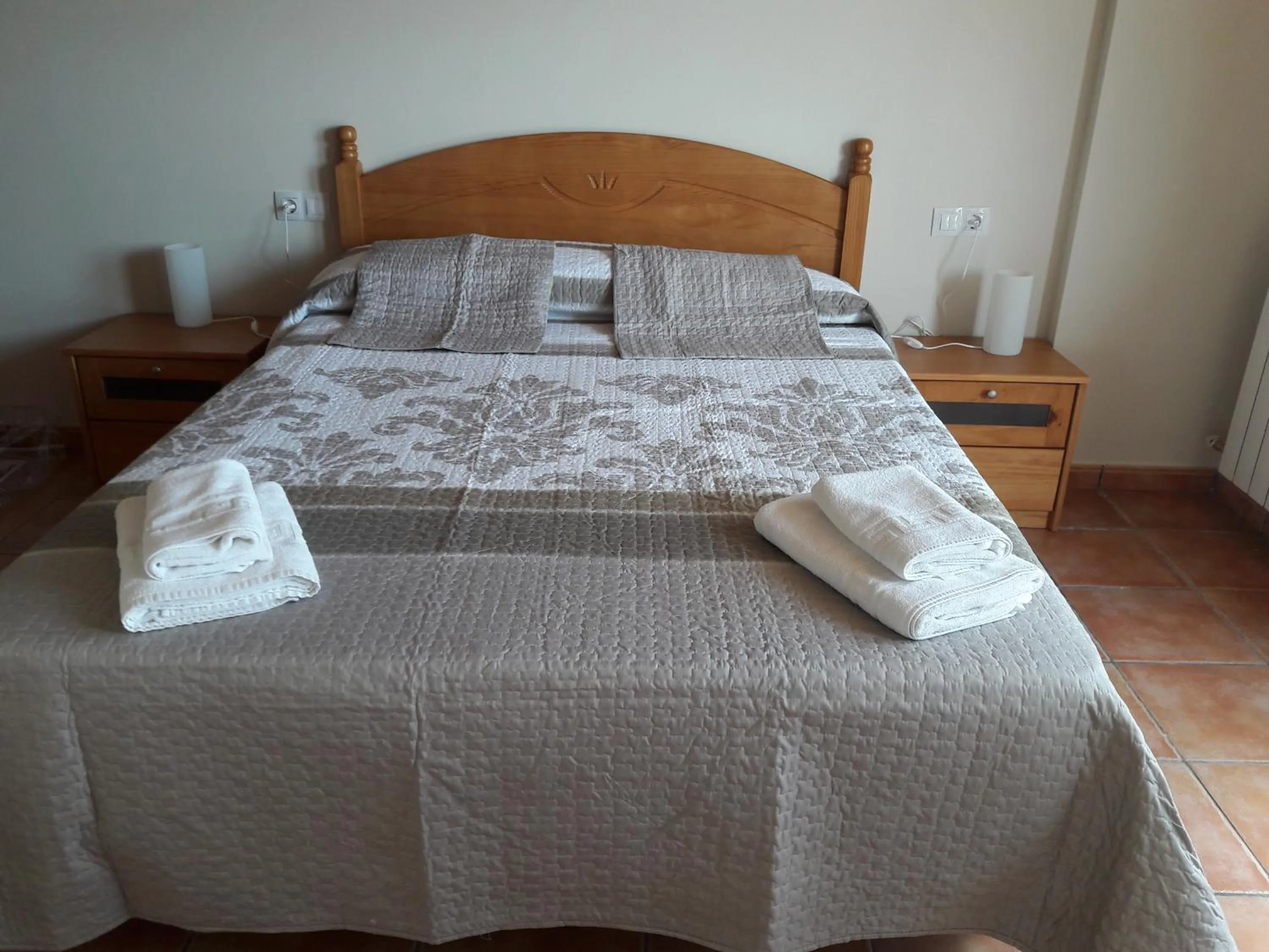 Bed in Apartamentos Mirador de Gúdar