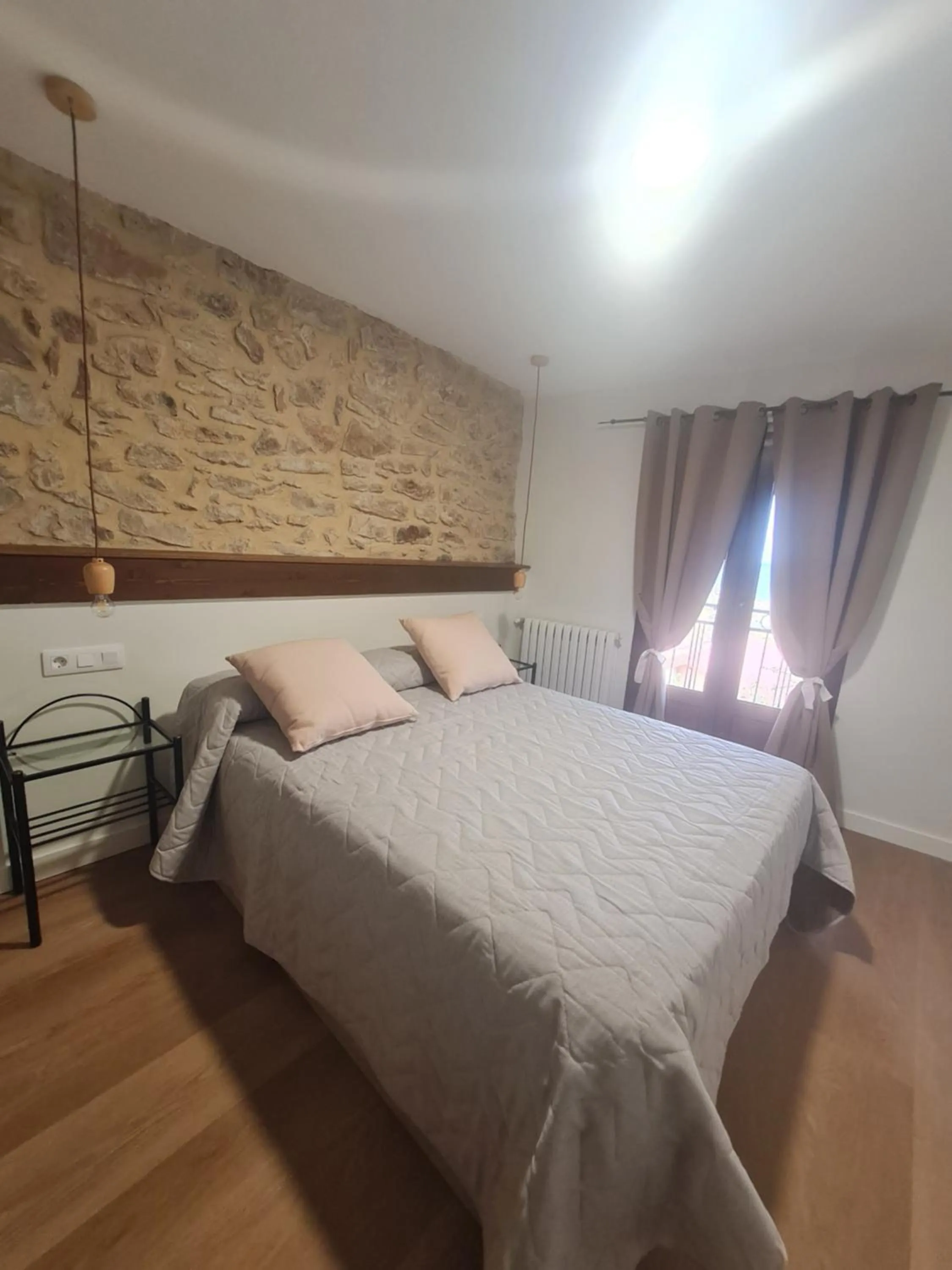 Bed in Apartamentos Mirador de Gúdar