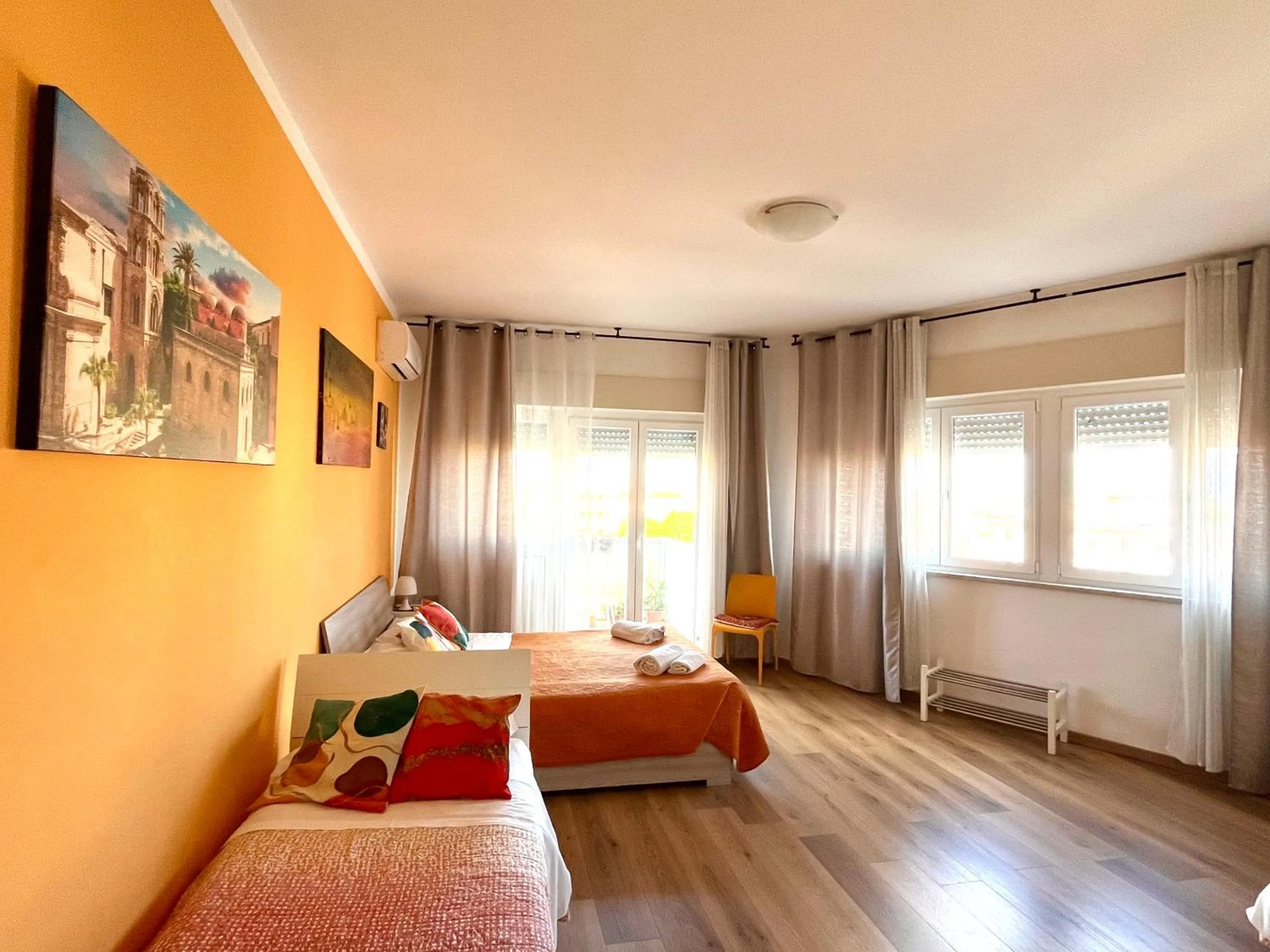 Bed in LeAlbe di Sicilia