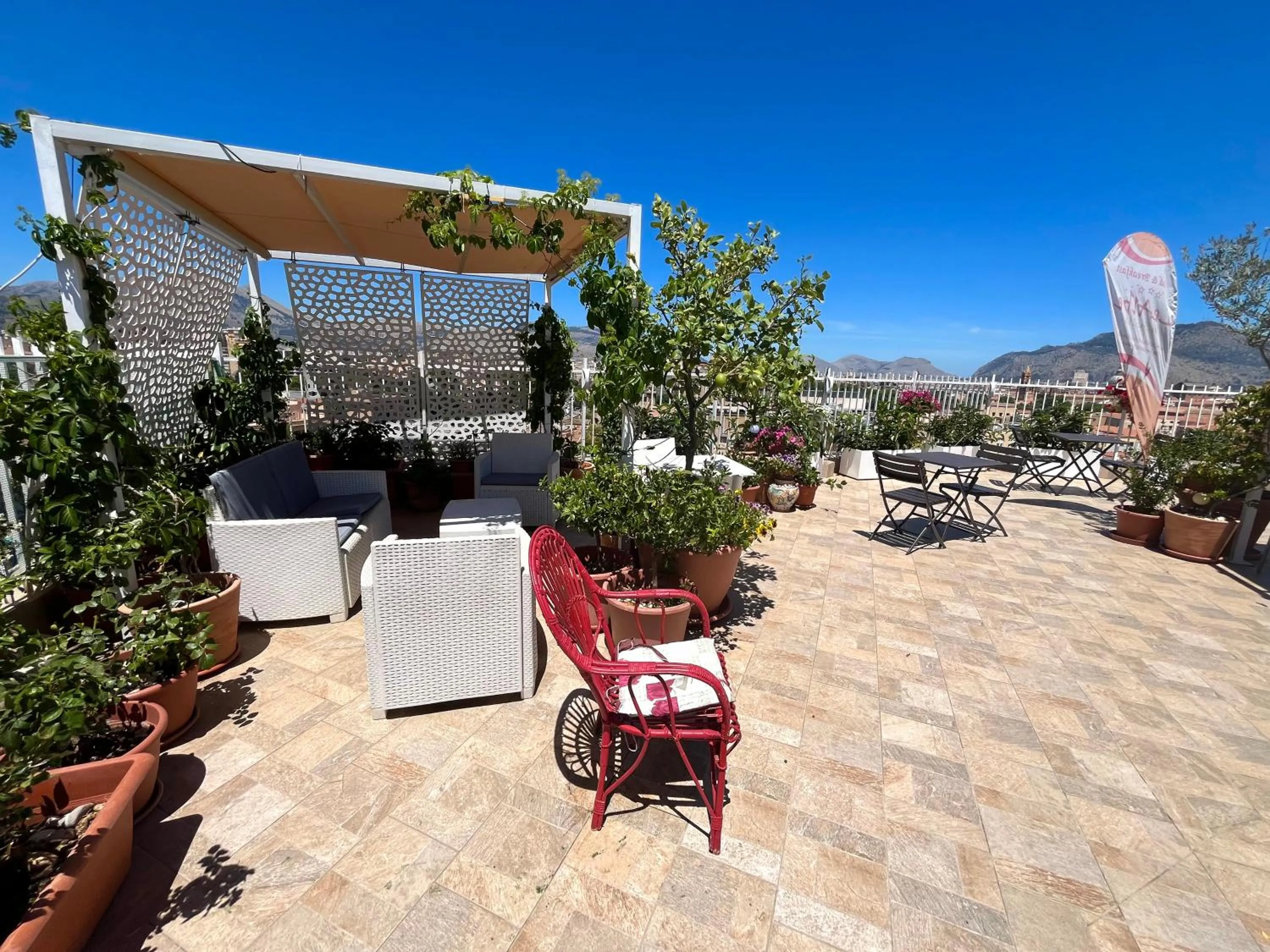 Balcony/Terrace in LeAlbe di Sicilia