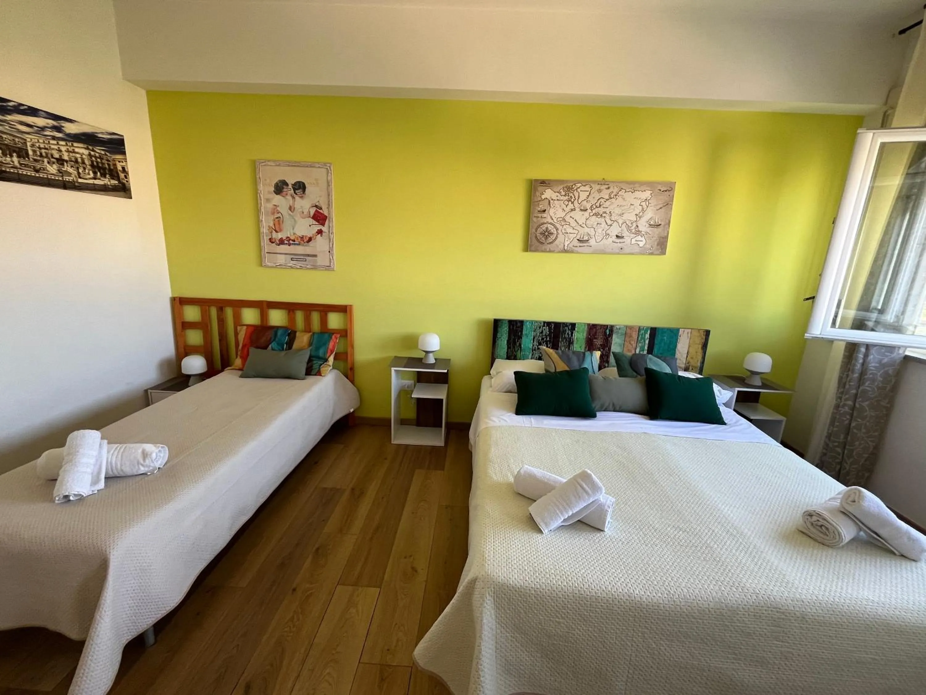 Bed in LeAlbe di Sicilia