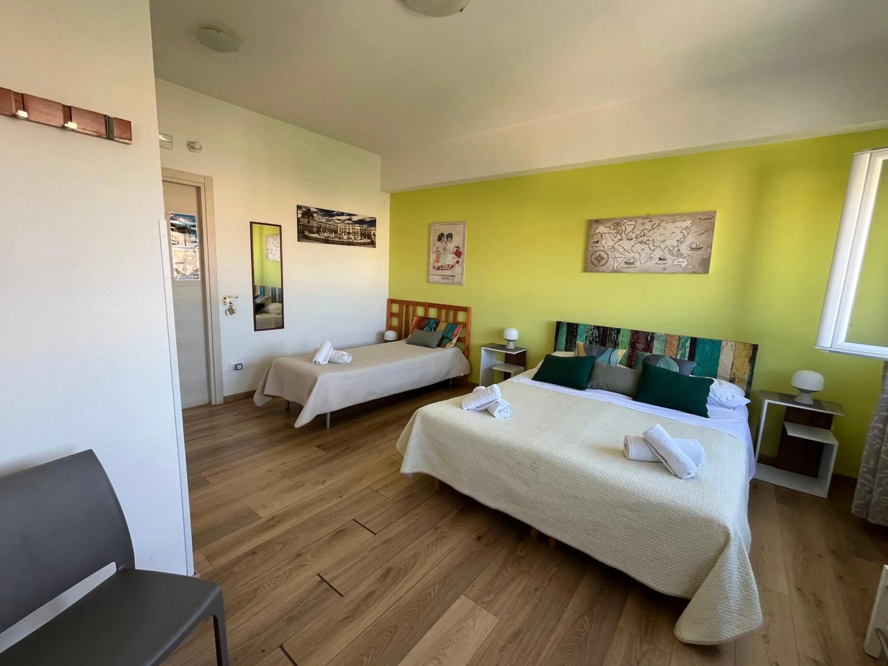 Bed in LeAlbe di Sicilia