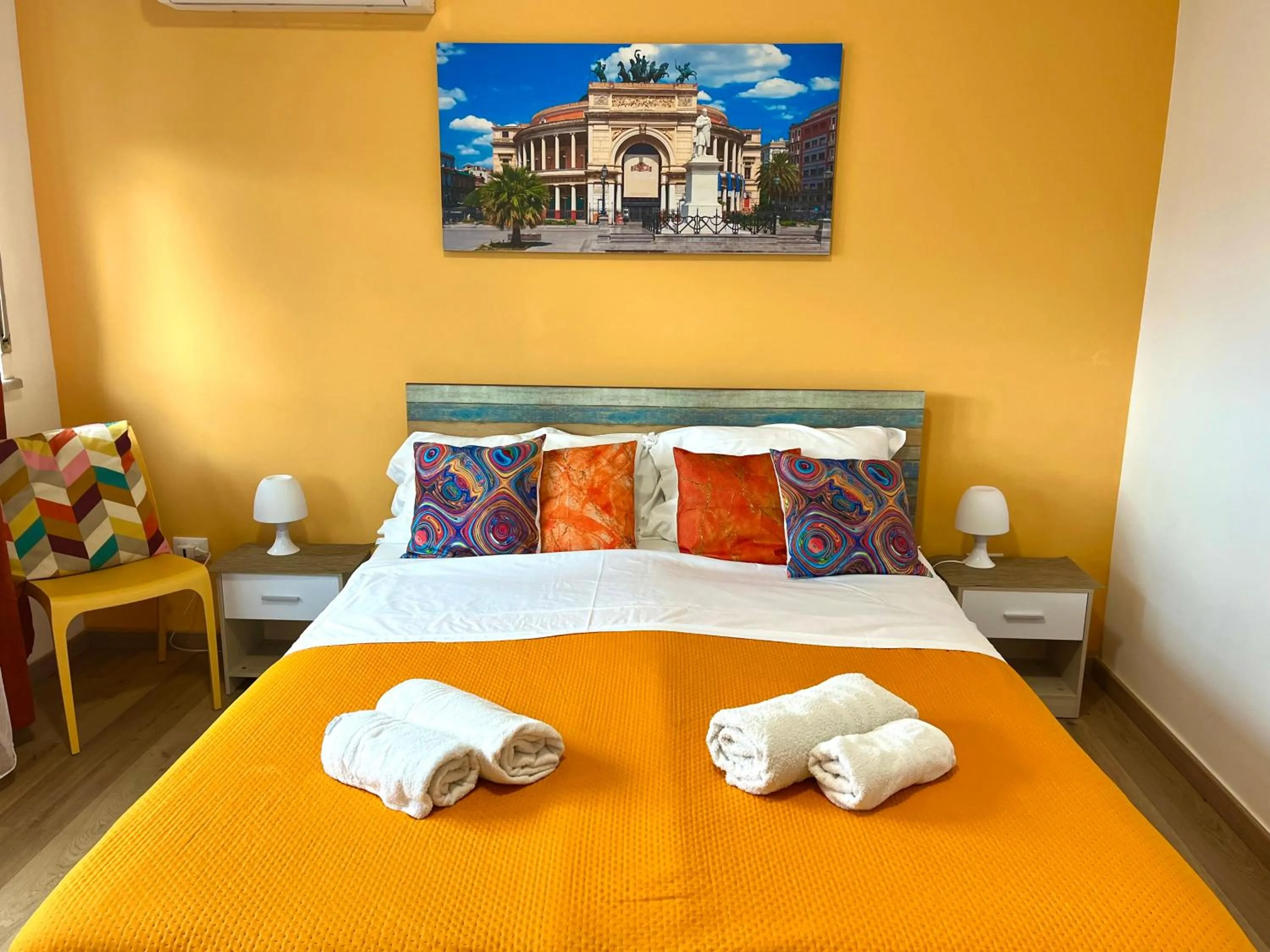 Bed in LeAlbe di Sicilia