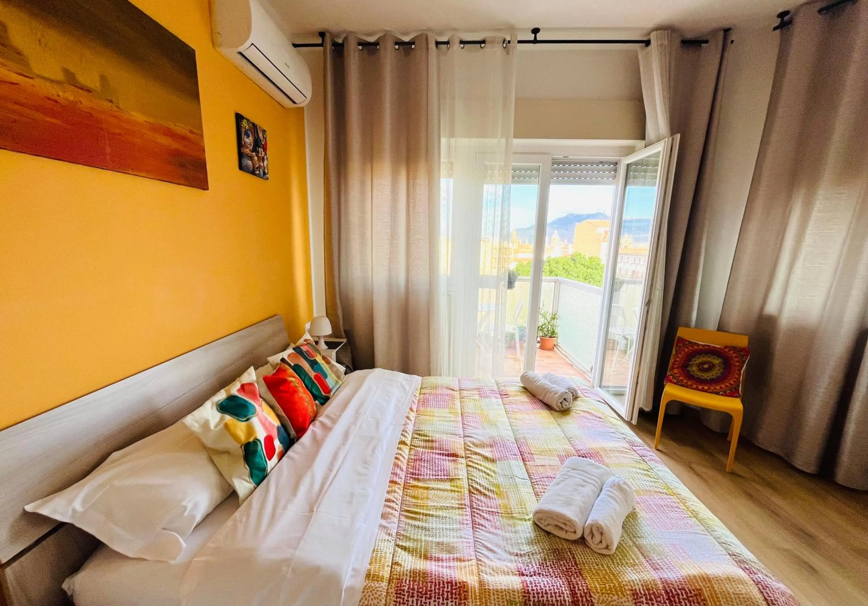 Bed in LeAlbe di Sicilia