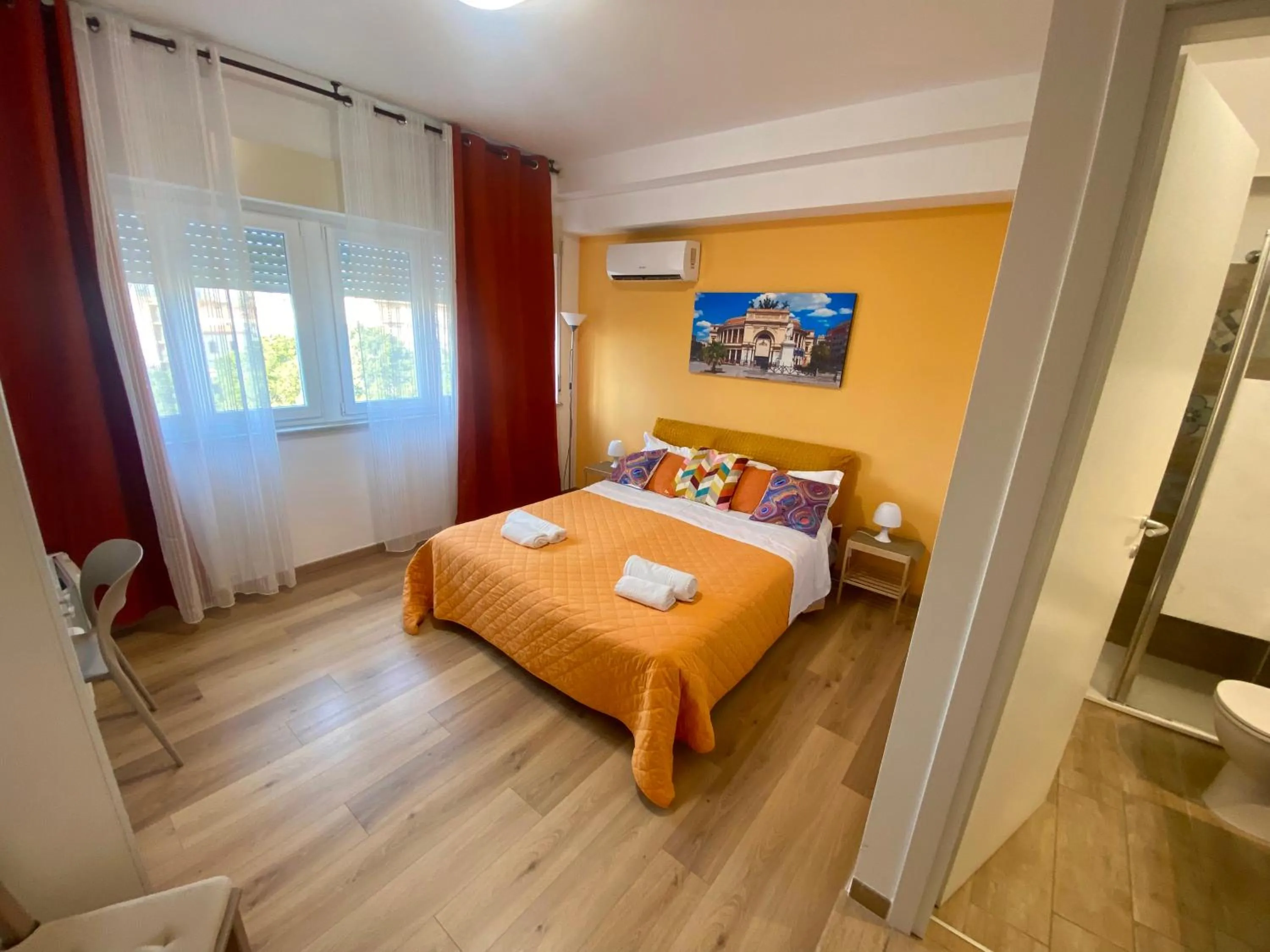 Bed in LeAlbe di Sicilia