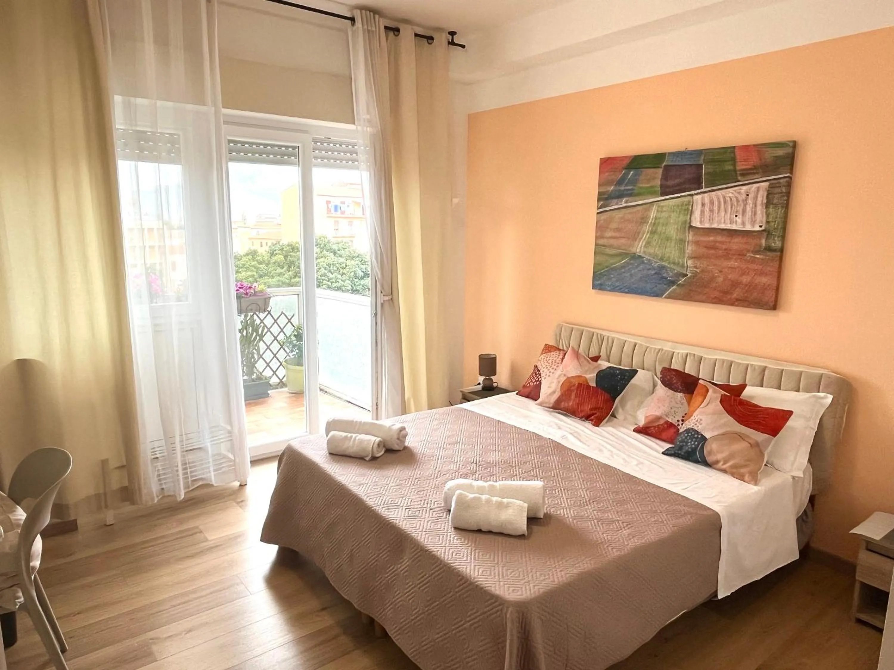 Bed in LeAlbe di Sicilia