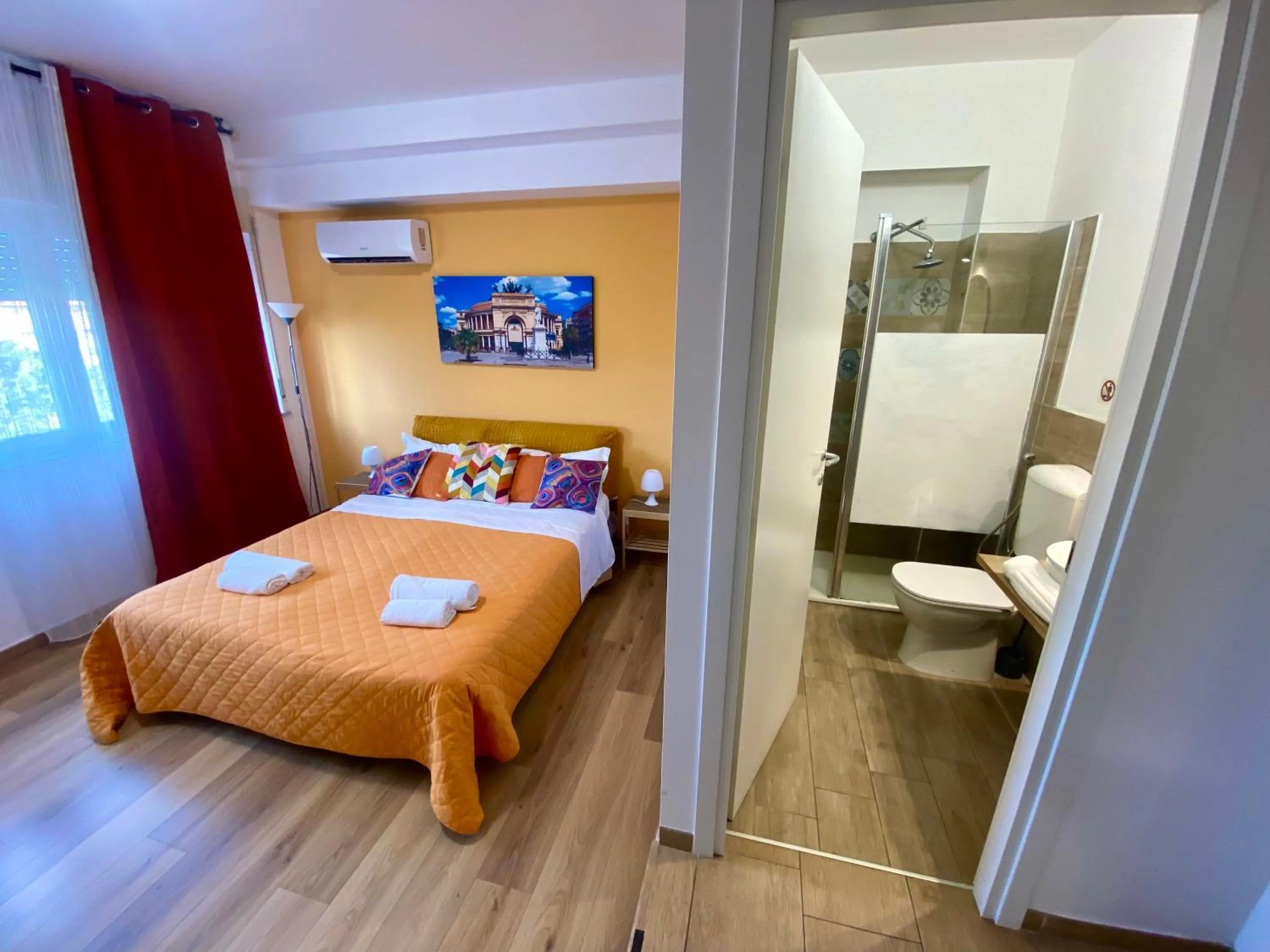 Bed in LeAlbe di Sicilia