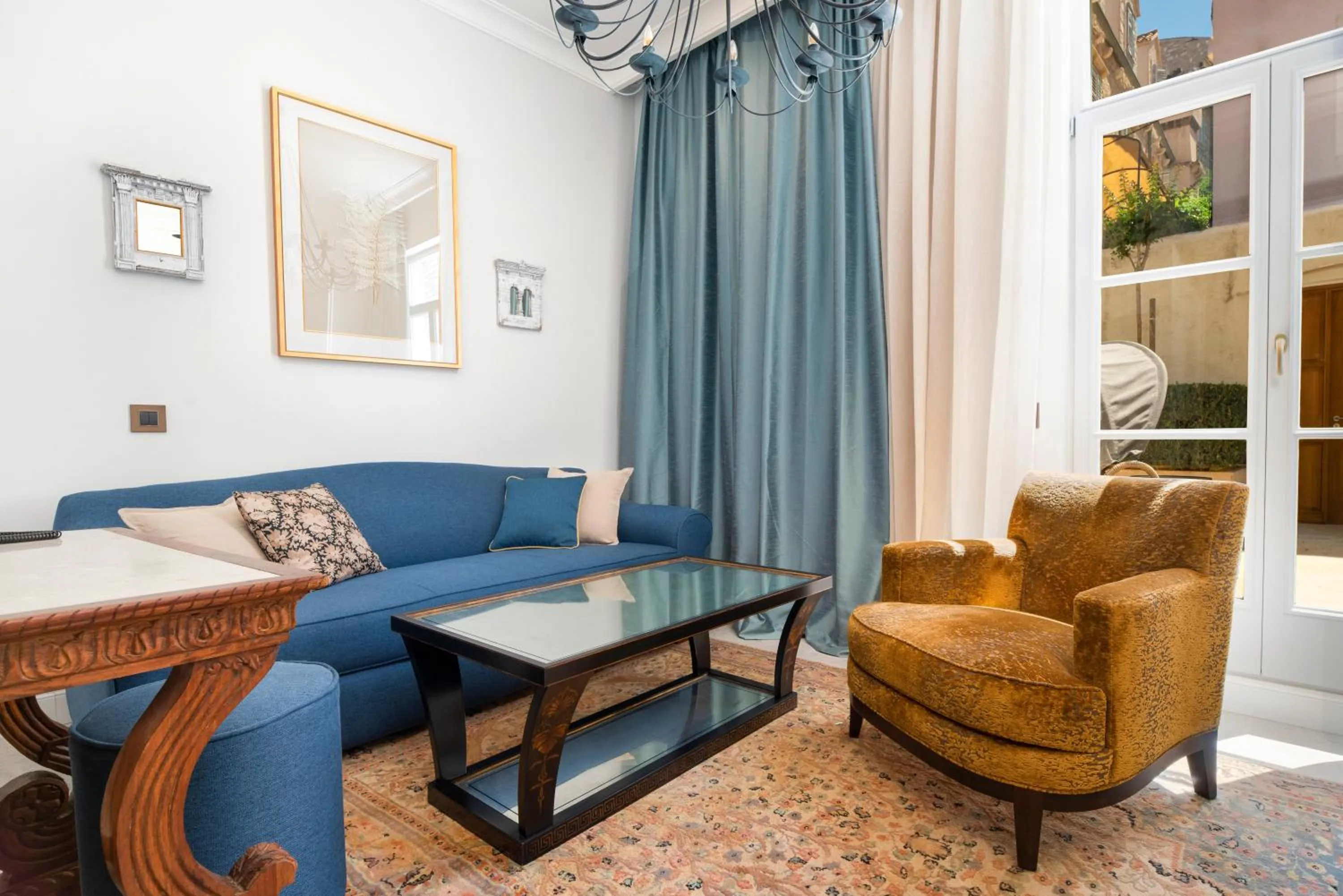 Living room in Riva Marina Hvar Hotel