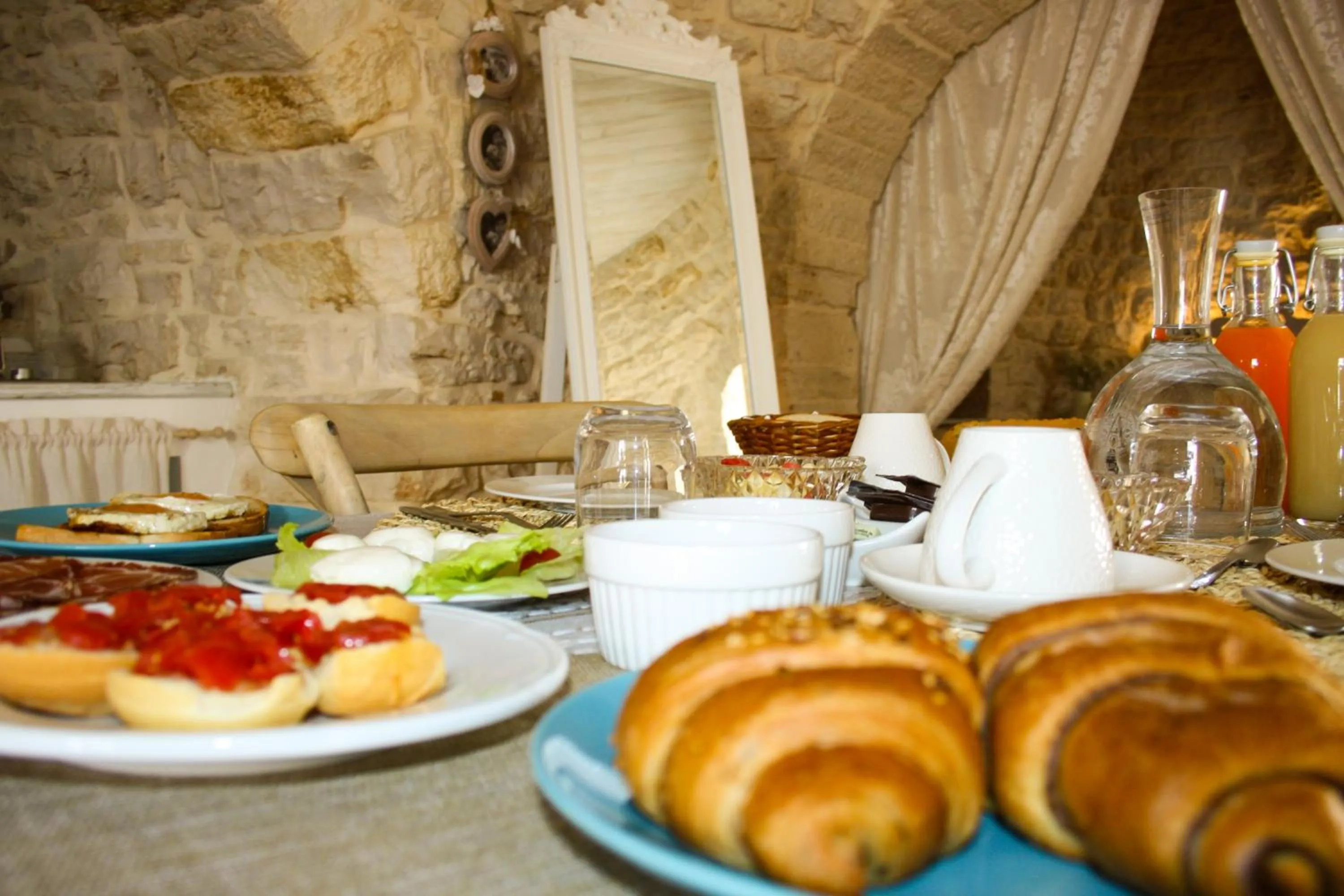 Living room in EnjoyTrulli - Unesco Site