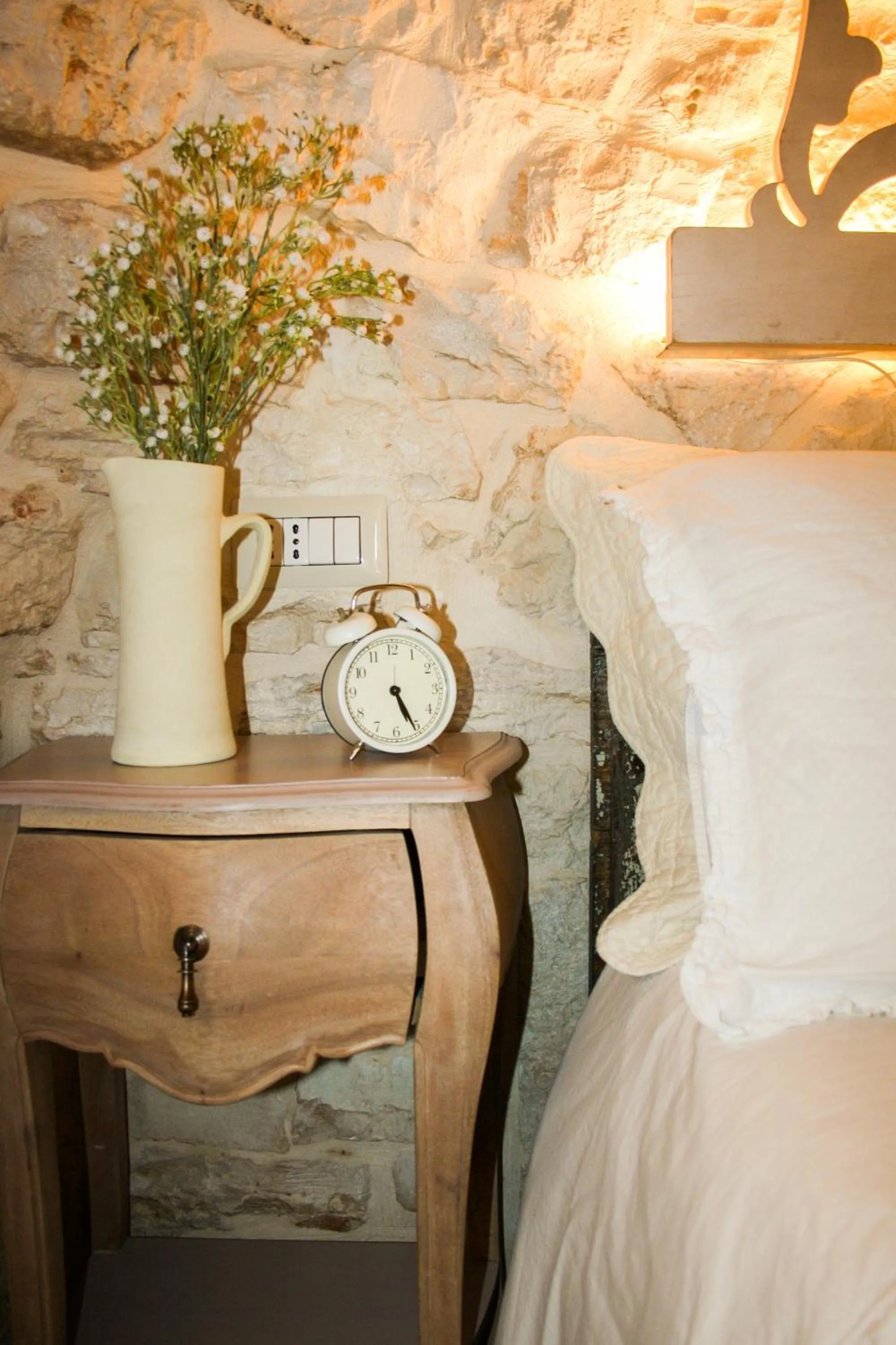 Bed in EnjoyTrulli - Unesco Site