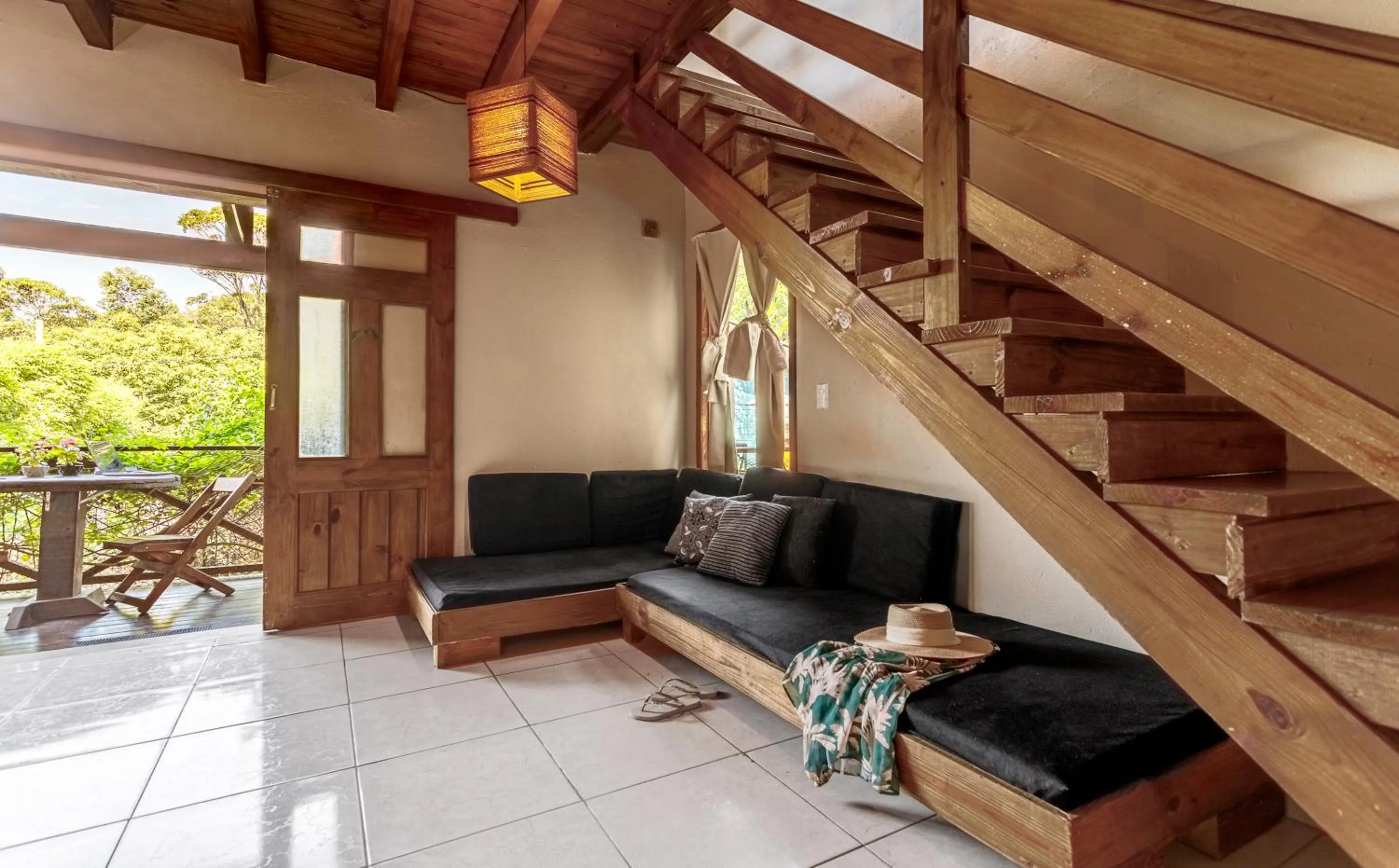 Living room in Moradas do Vale Praia do Rosa