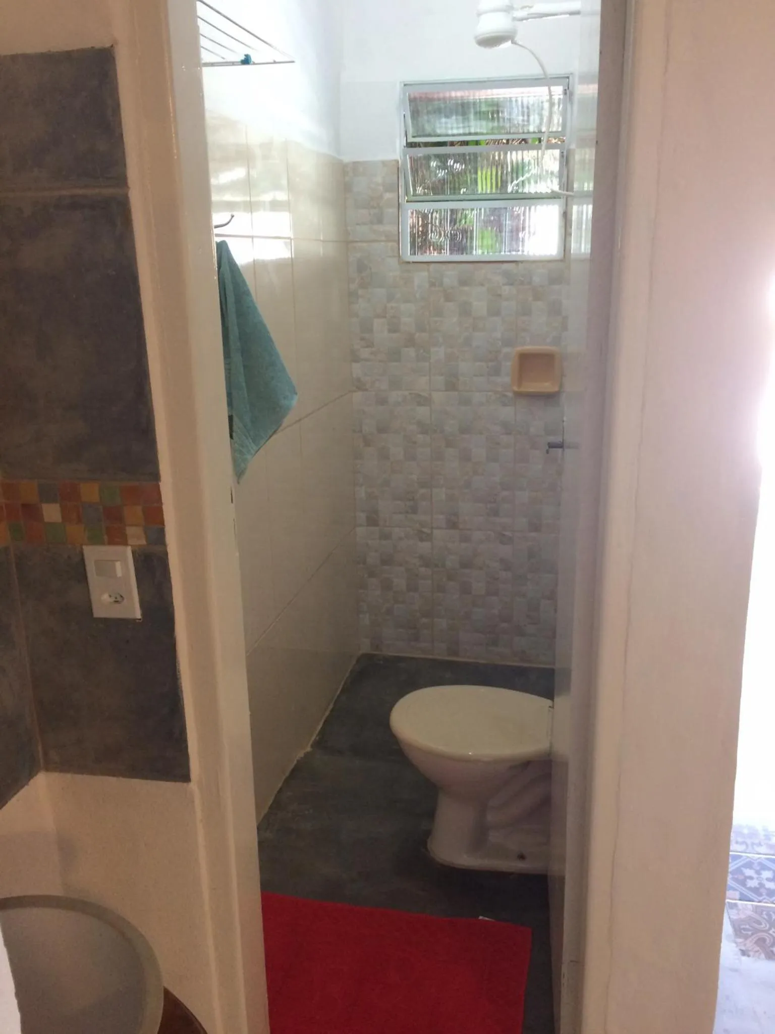 Bathroom in Kitchenette Charmosa no Itagua