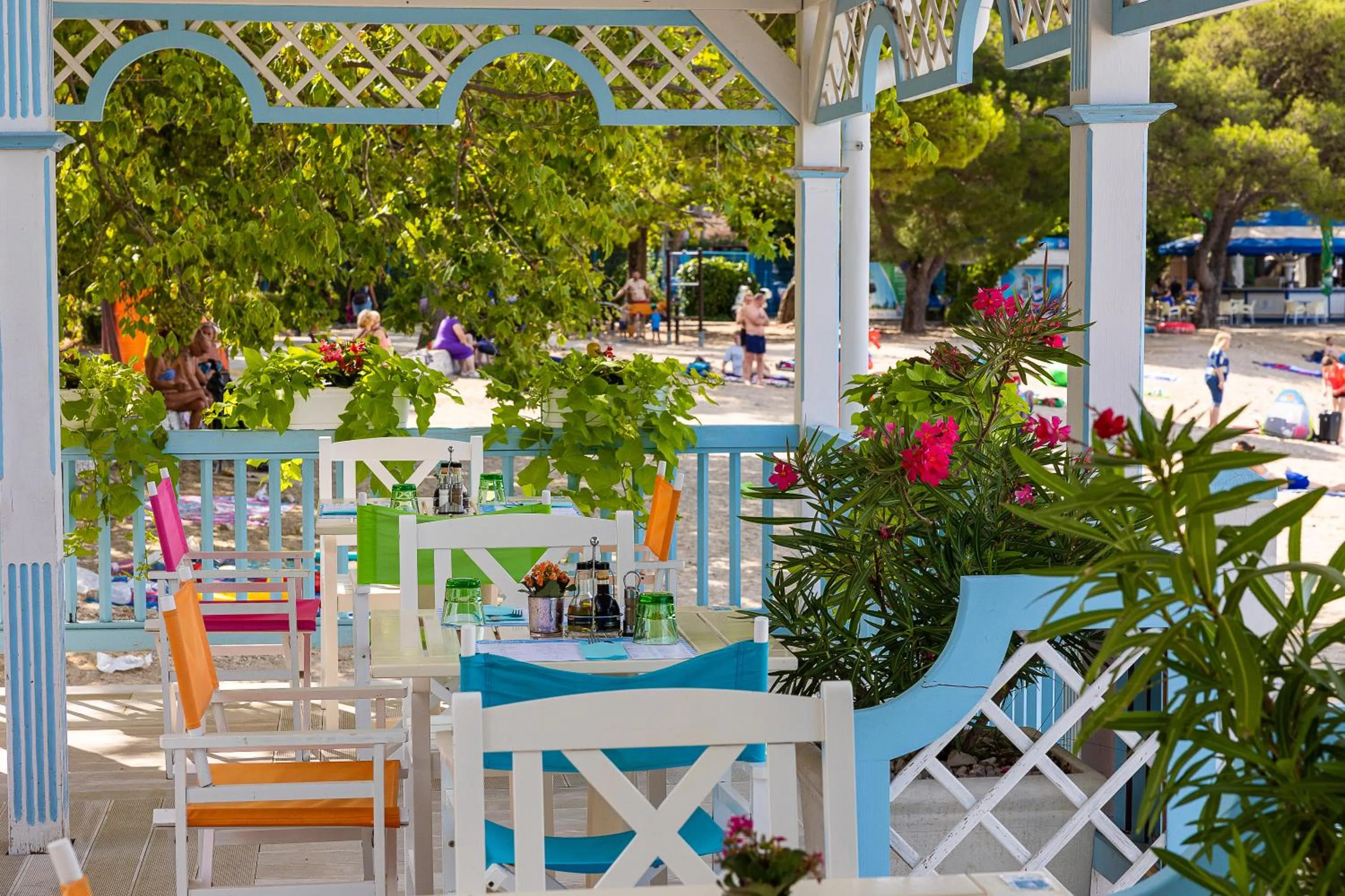 Beach in Hotel Kvarner Palace