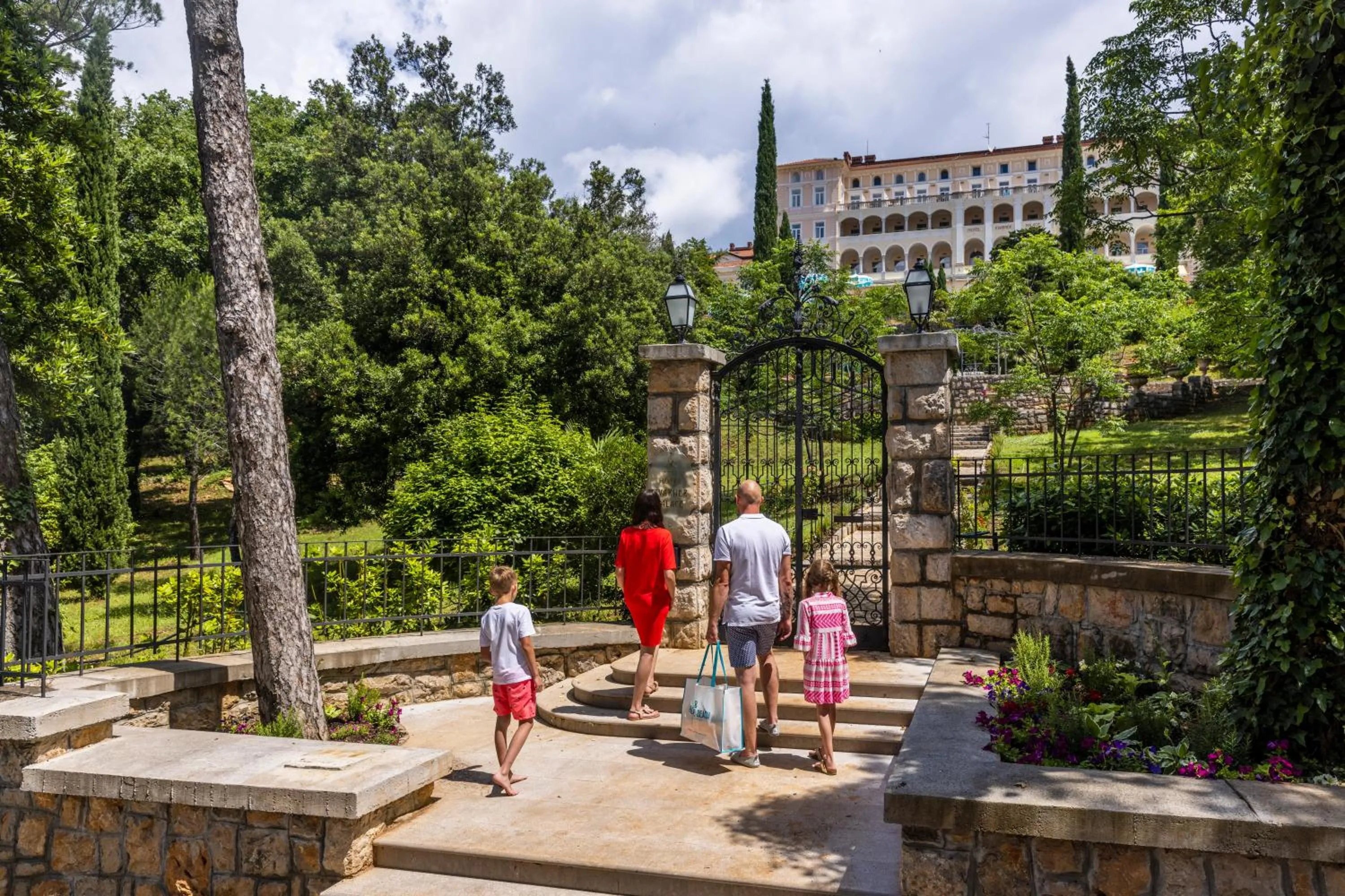 Property building in Hotel Kvarner Palace