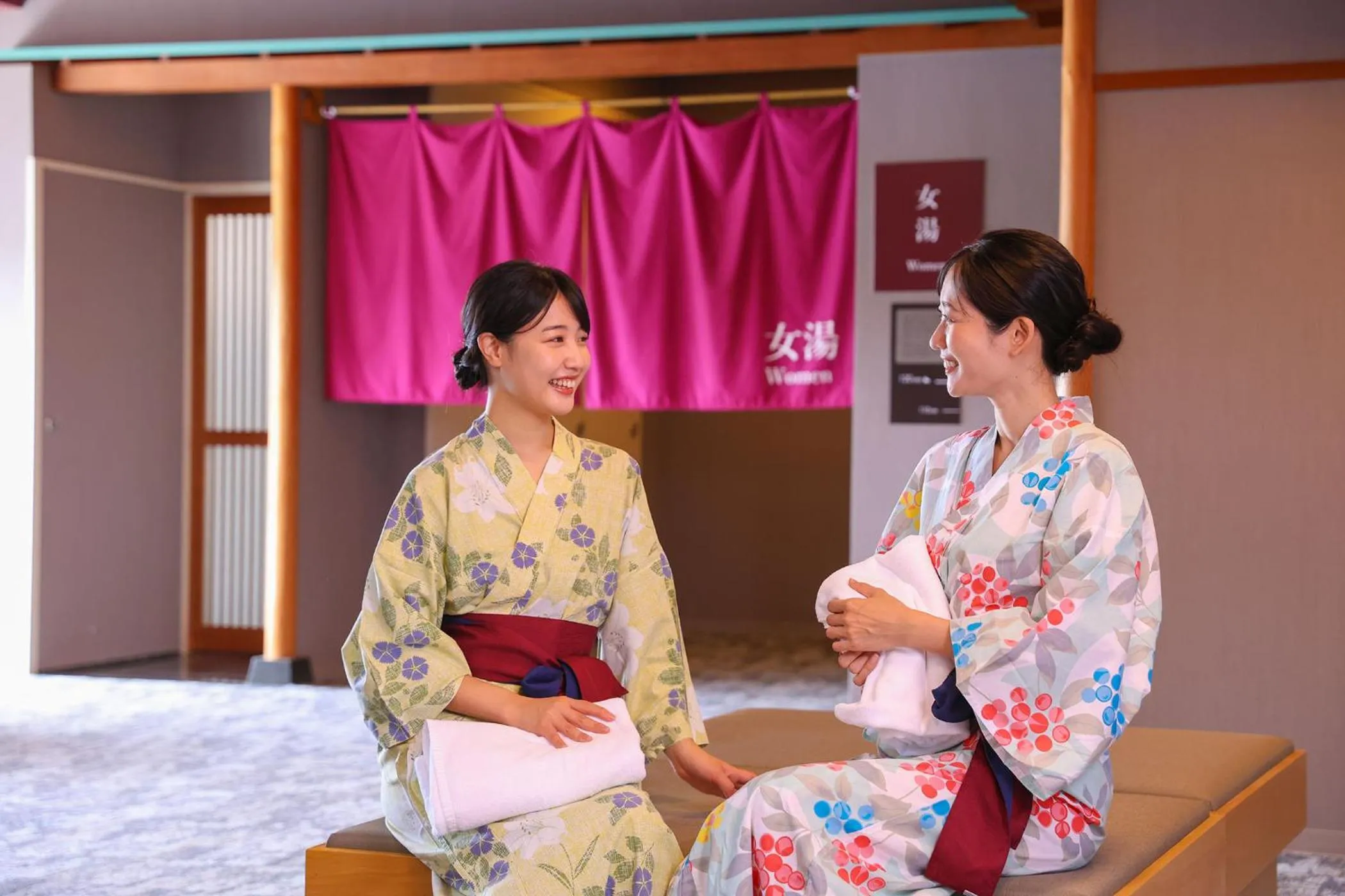 Area and facilities in Ooedo Onsen Monogatari Premium Iseshima