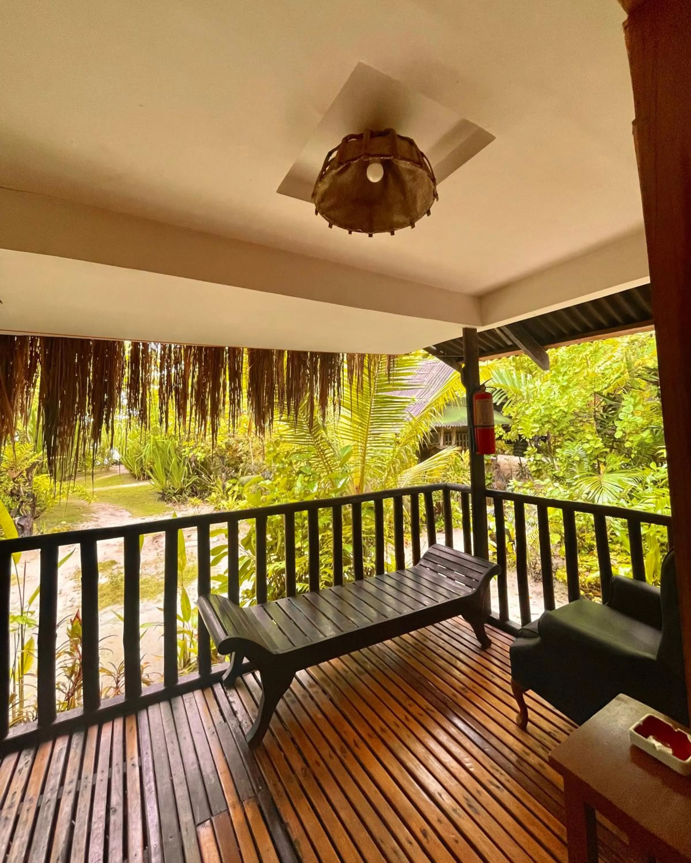 Patio in Patrick's on the Beach Resort