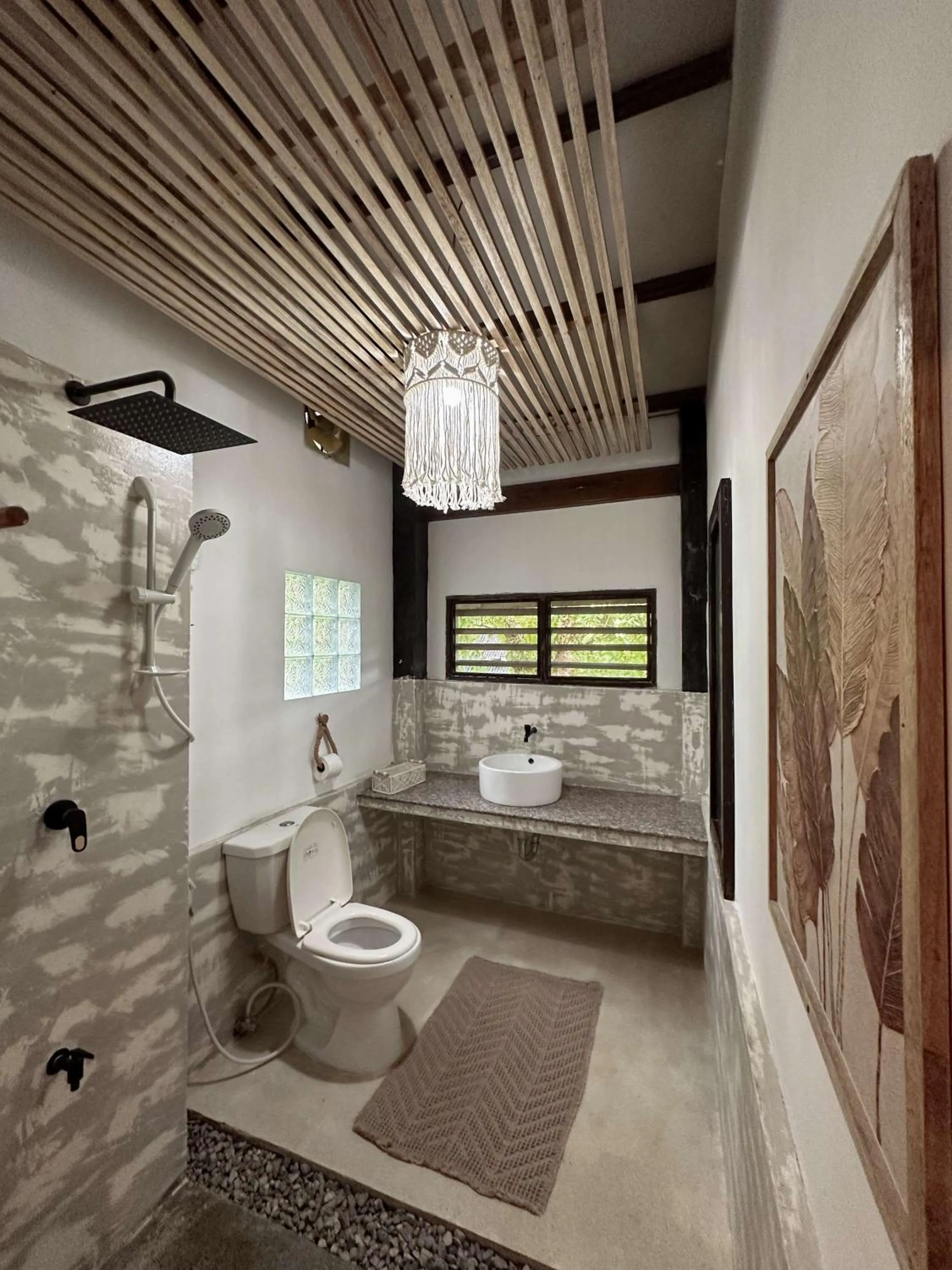 Toilet in Patrick's on the Beach Resort