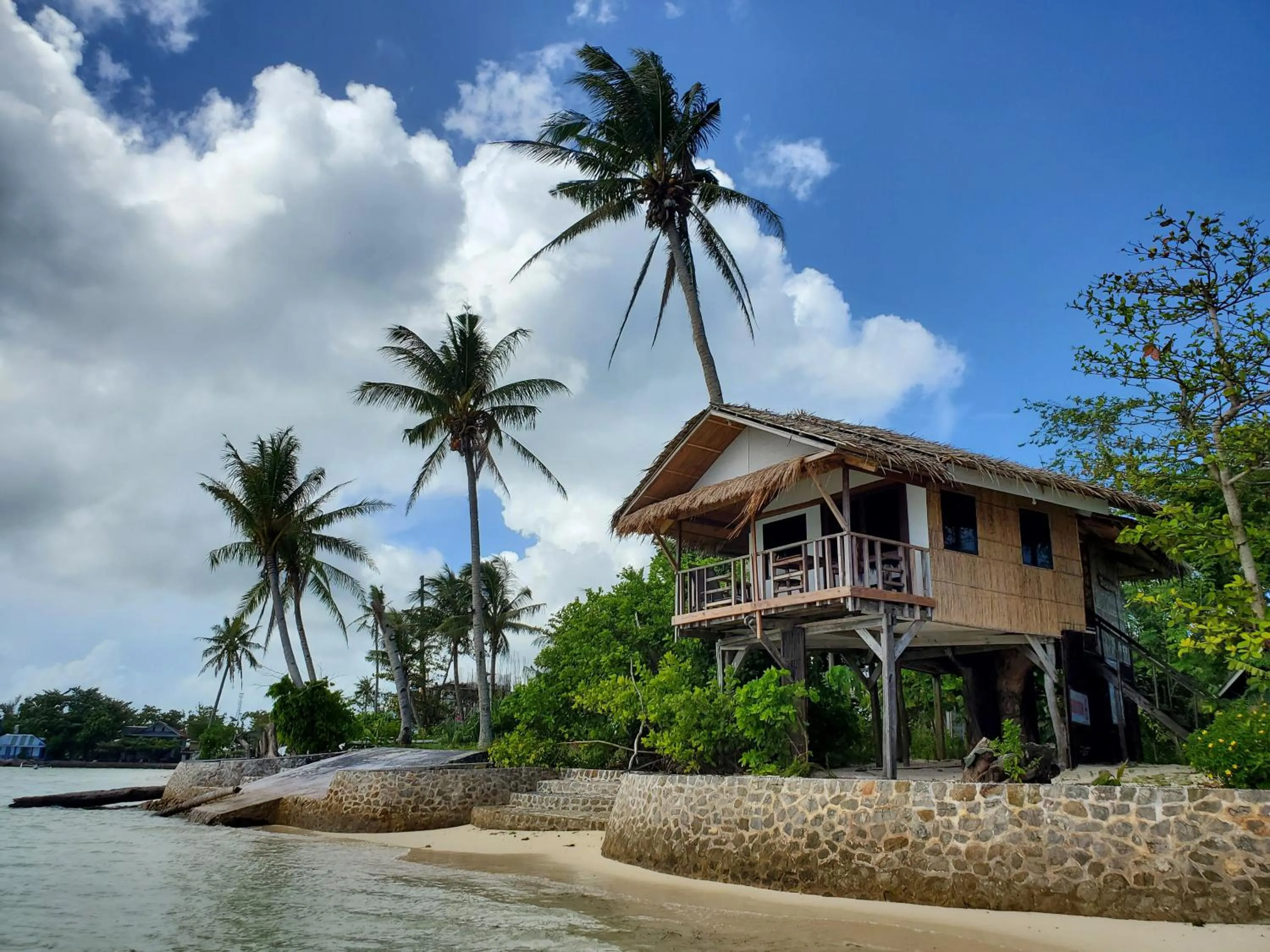 Property building in Patrick's on the Beach Resort