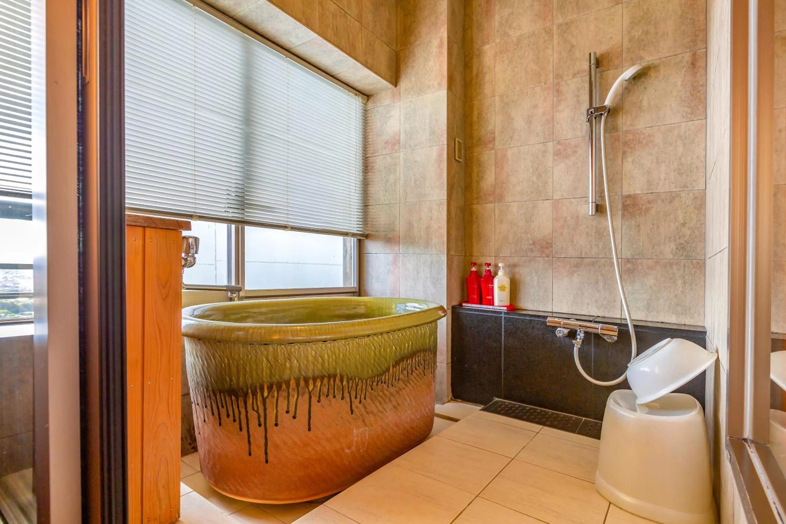 Bathroom in Ooedo Onsen Monogatari Minoh Kanko Hotel