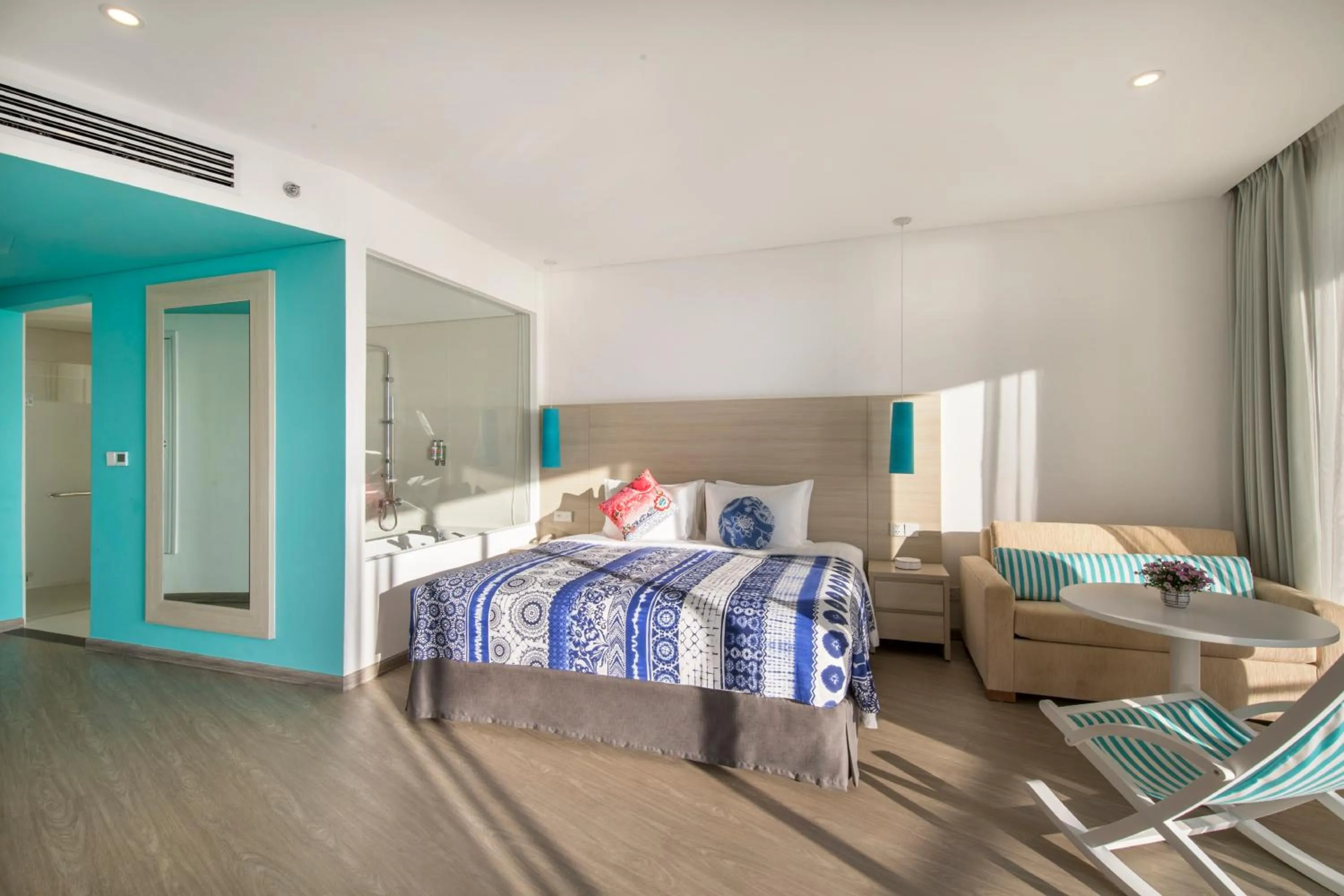 Bathroom, Bed in SOL by Meliá Phu Quoc