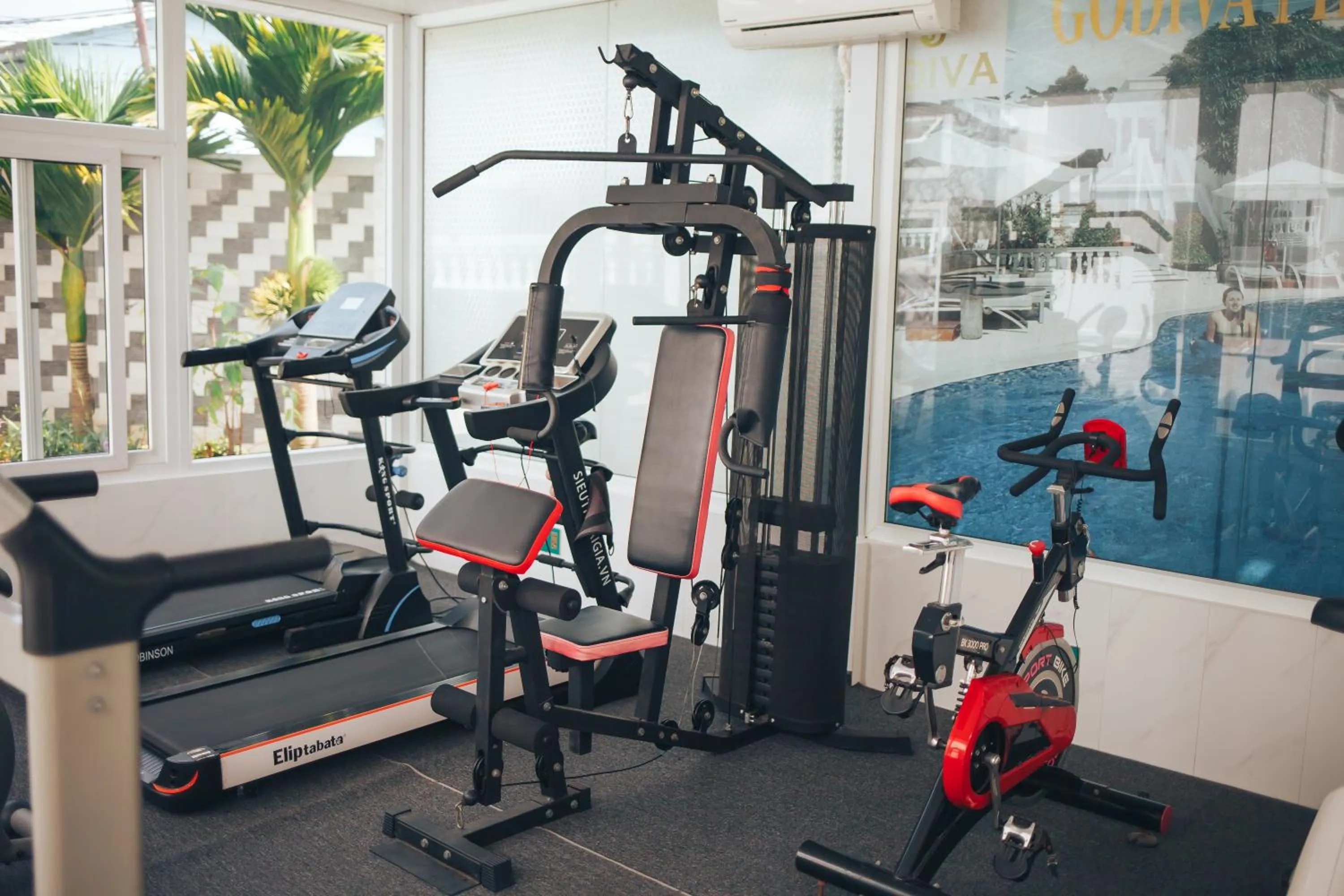 Fitness centre/facilities in Godiva Villa Phu Quoc
