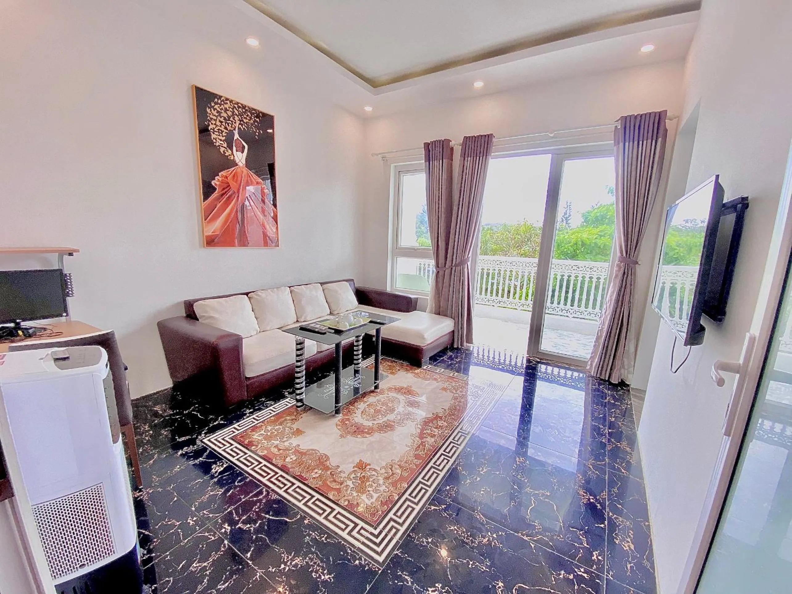 Living room in Godiva Villa Phu Quoc