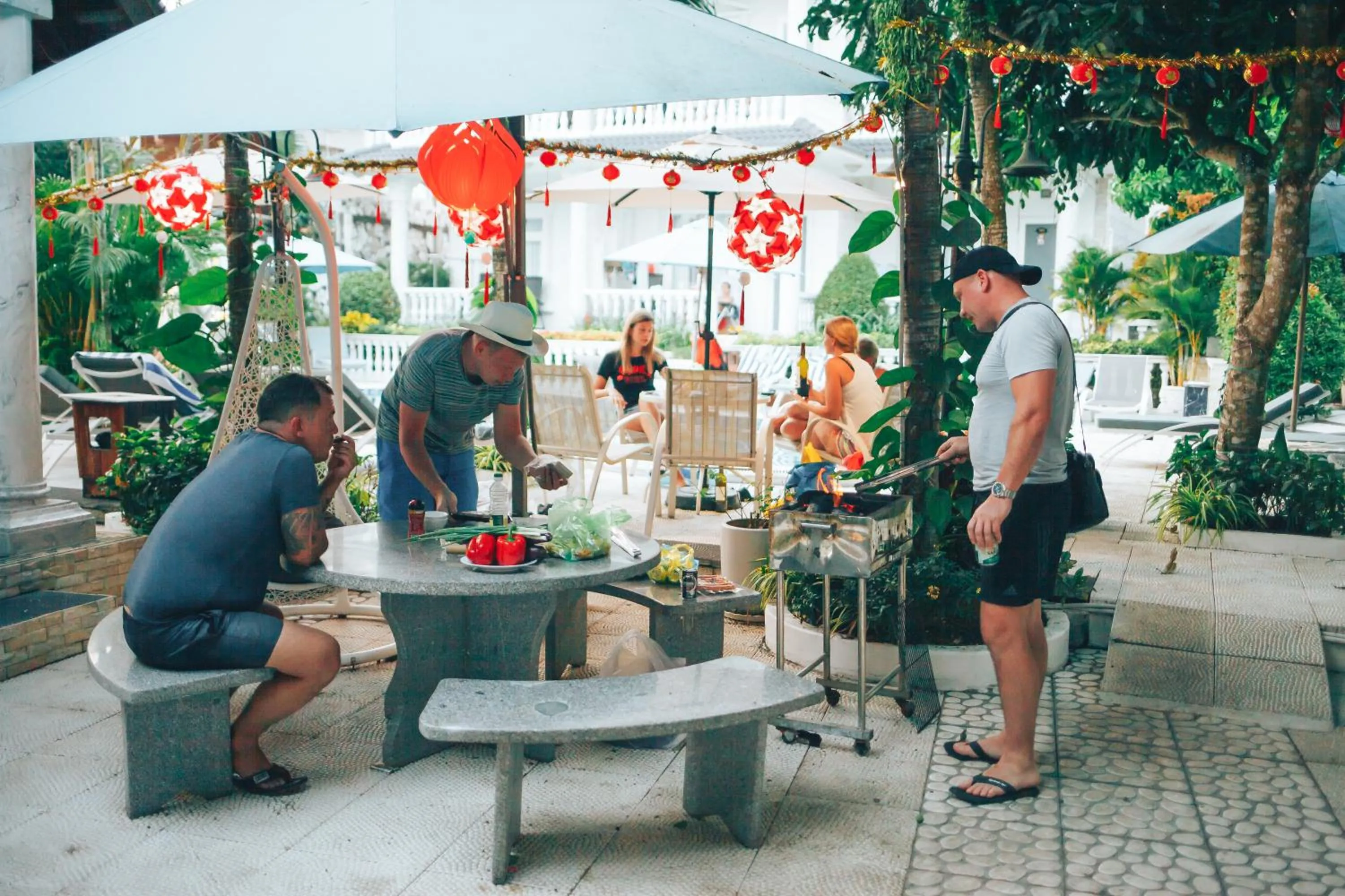 People in Godiva Villa Phu Quoc