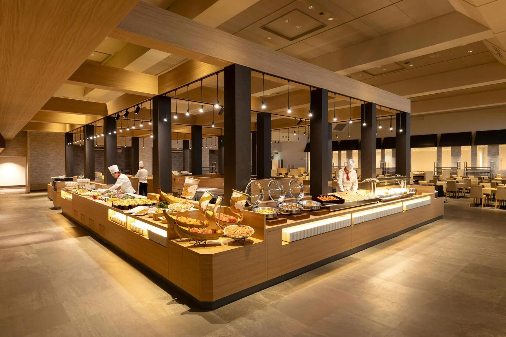 Restaurant/places to eat in Ooedo Onsen Monogatari Premium Hotel New Shiobara