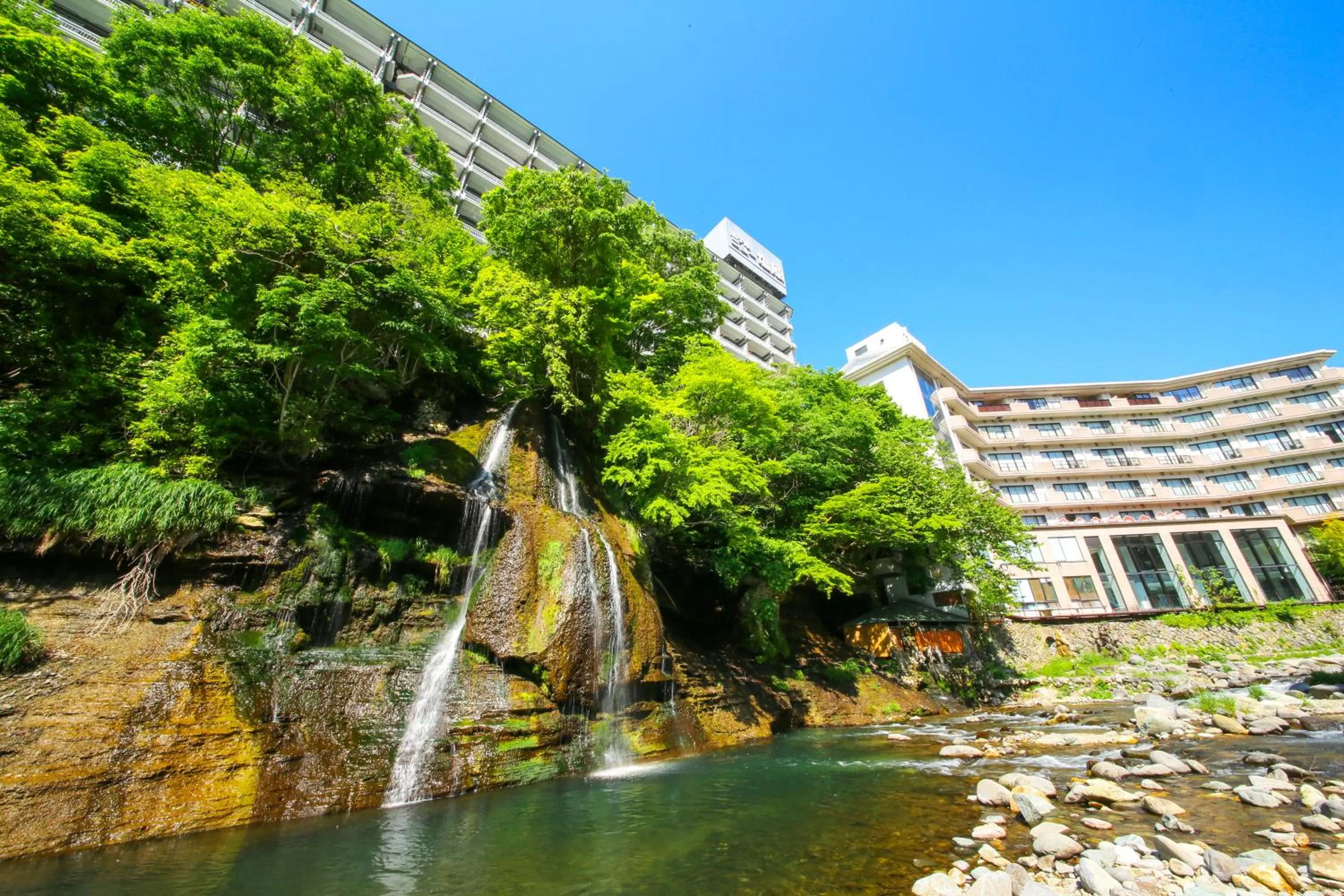 Property building in Ooedo Onsen Monogatari Premium Hotel New Shiobara