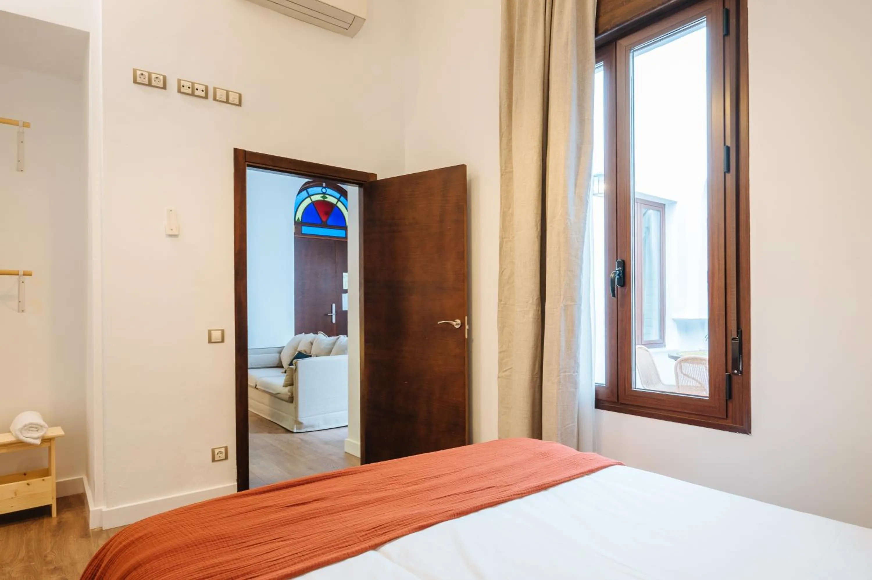 Photo of the whole room, Bed in Apartamentos "El Escondite de María"