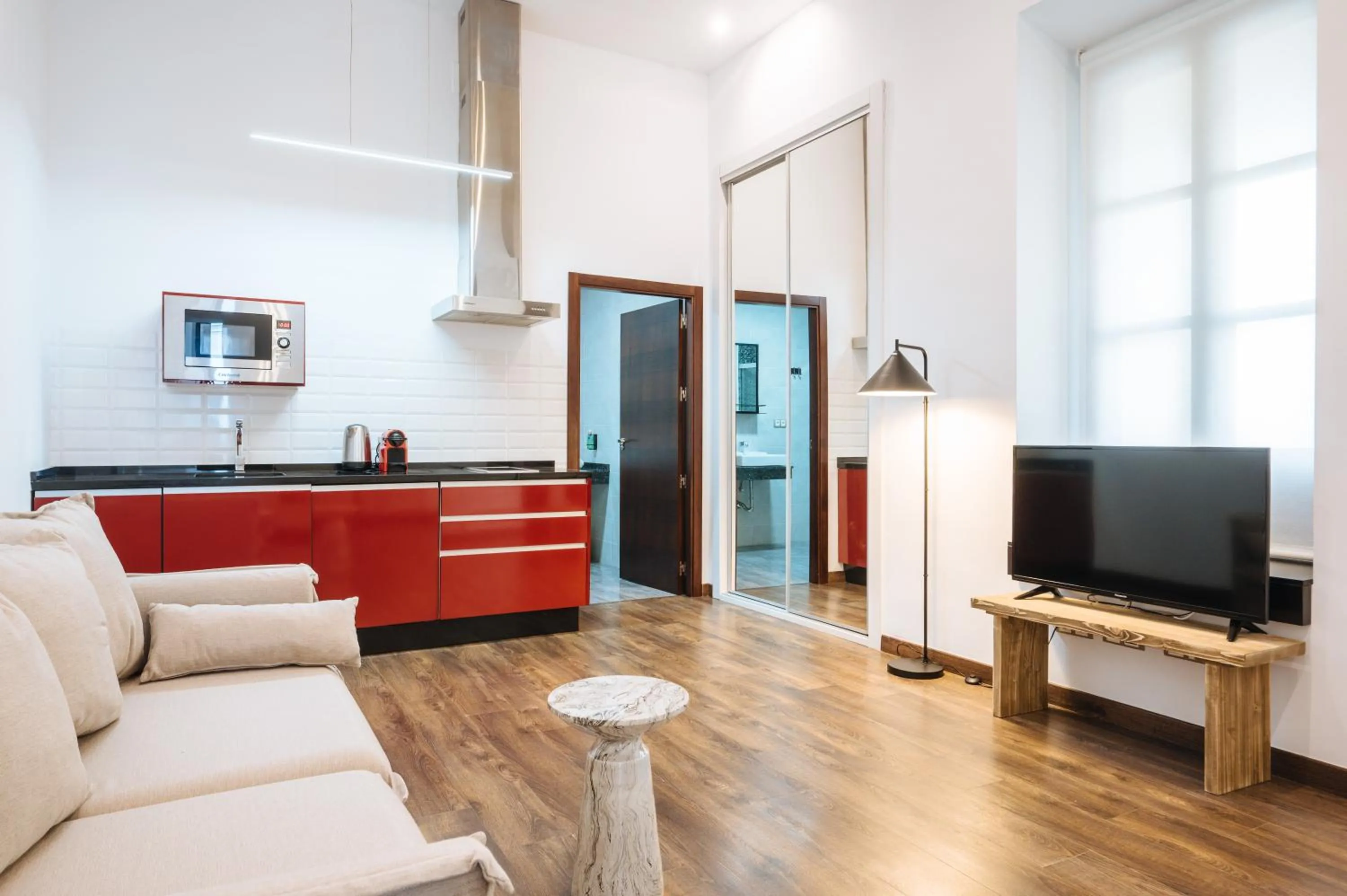 Communal lounge/ TV room in Apartamentos "El Escondite de María"