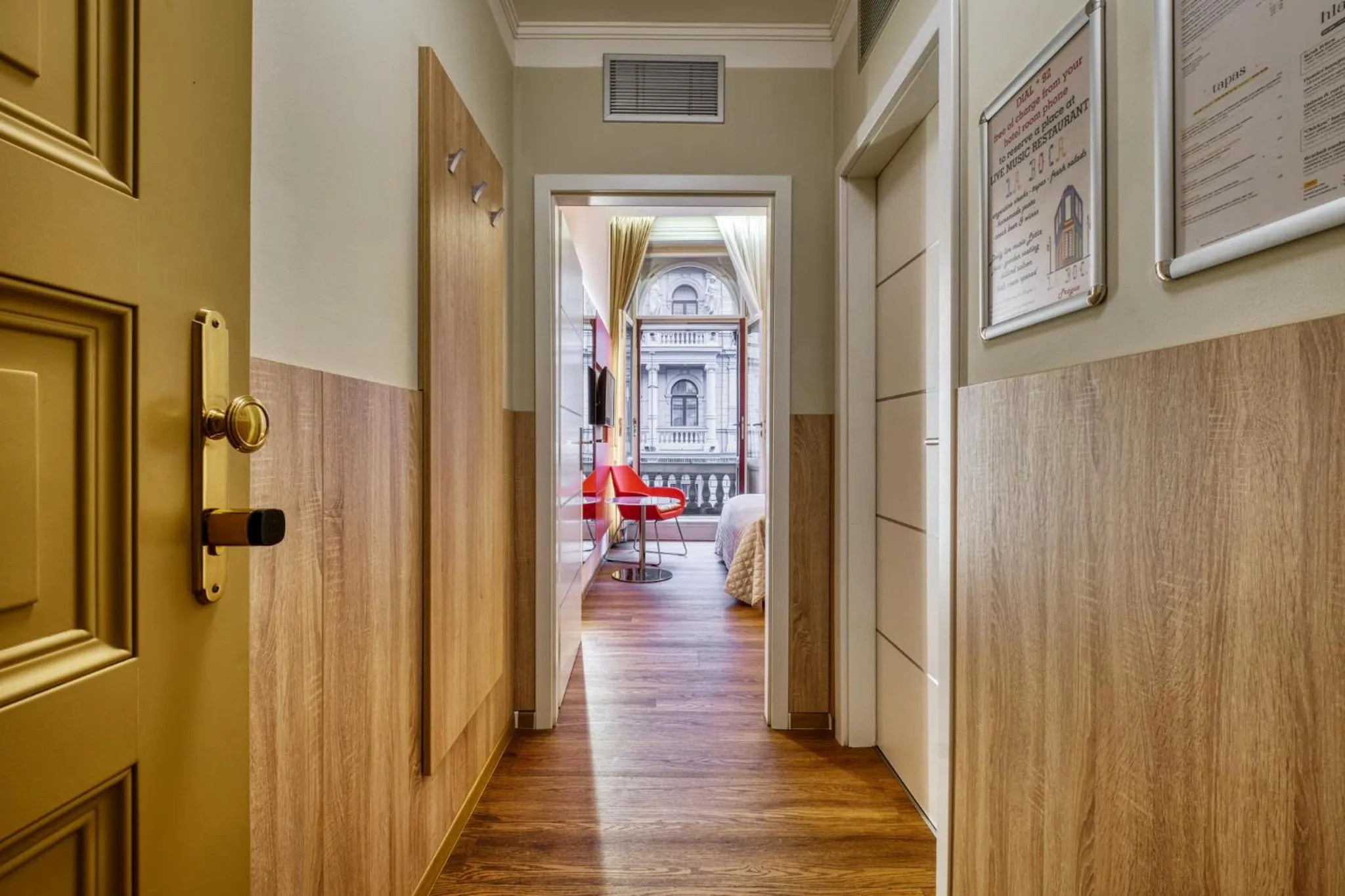 Bedroom in Salvator Boutique Hotel vegan-friendly