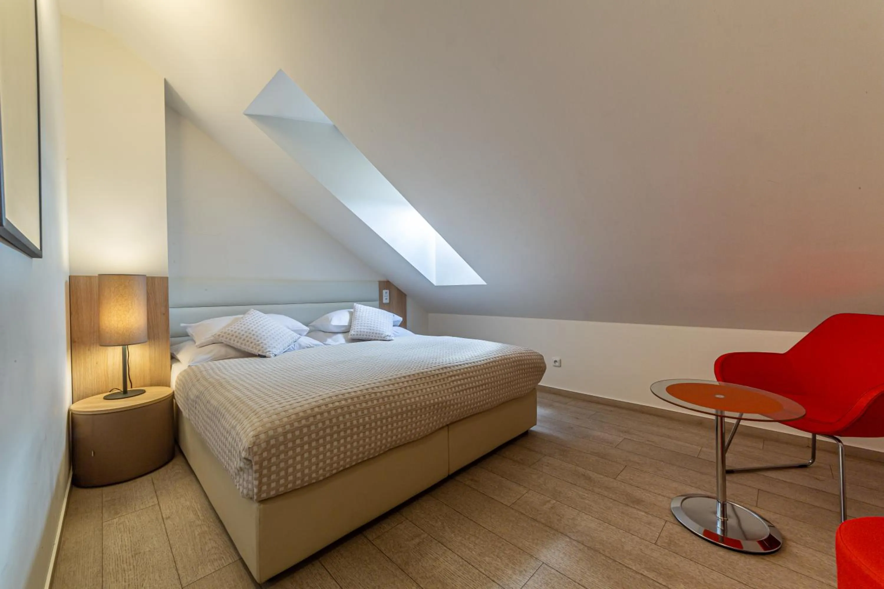 Bed in Salvator Boutique Hotel vegan-friendly