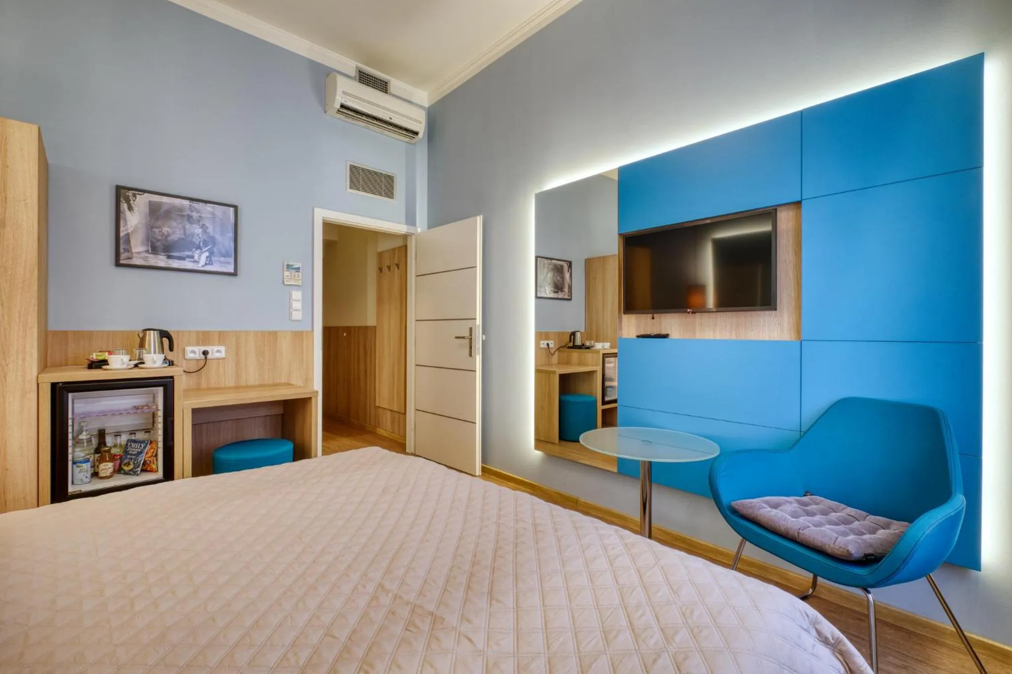 Bed in Salvator Boutique Hotel vegan-friendly