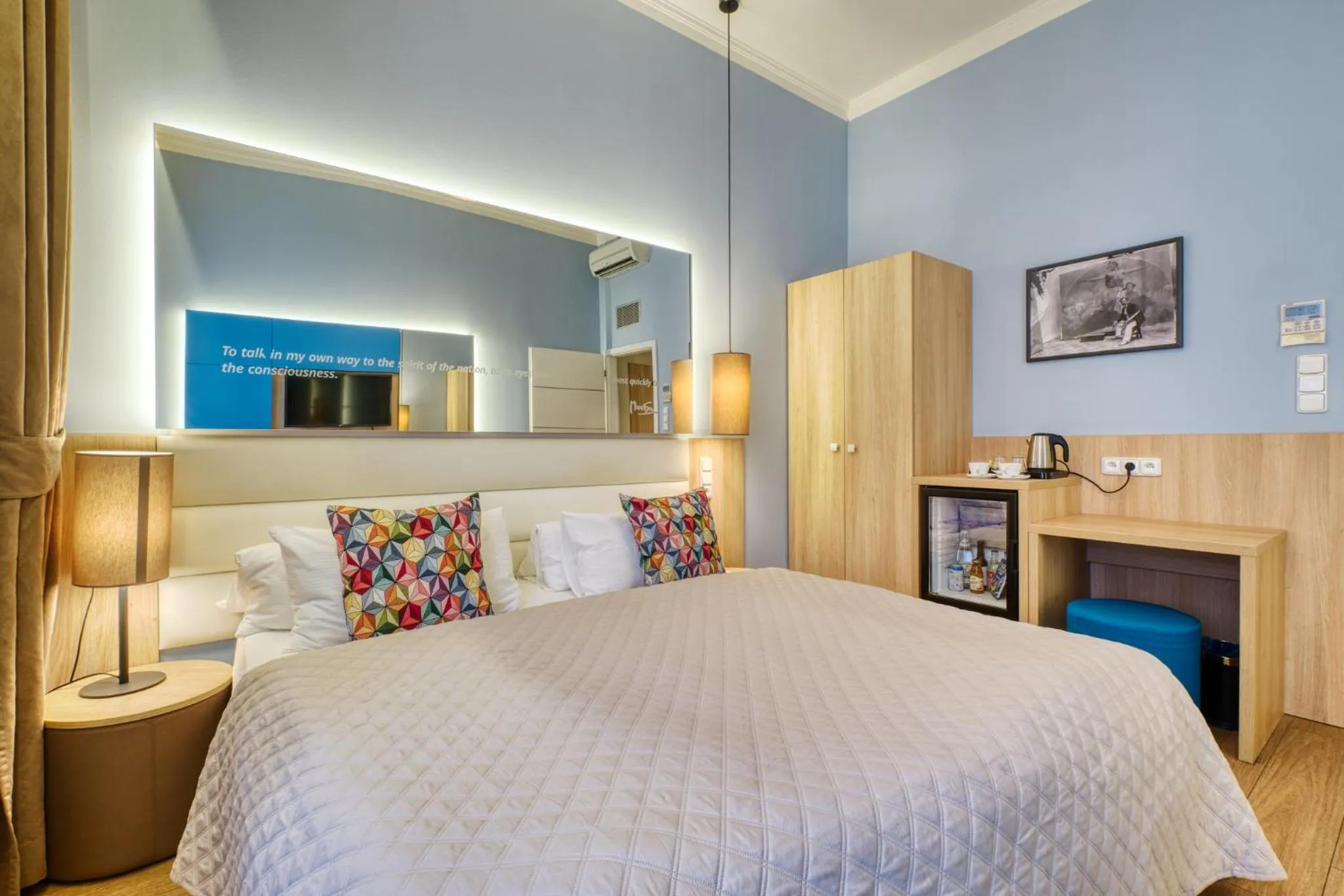 Bed in Salvator Boutique Hotel vegan-friendly