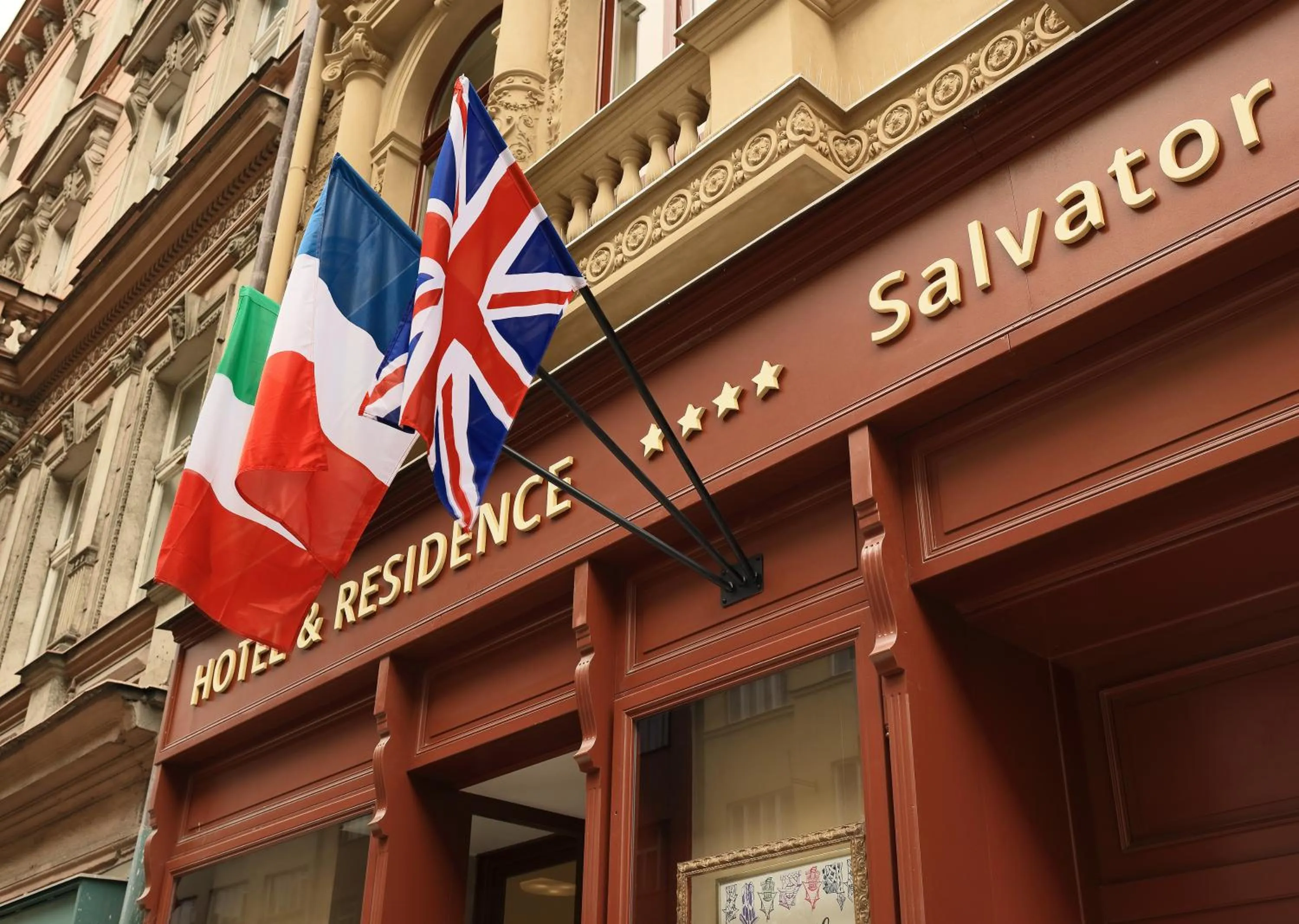 Facade/entrance in Salvator Boutique Hotel vegan-friendly