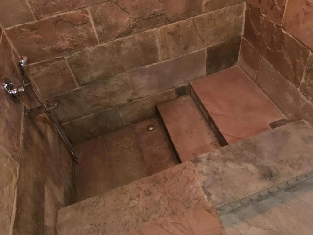 Shower in Rose Heritage Home