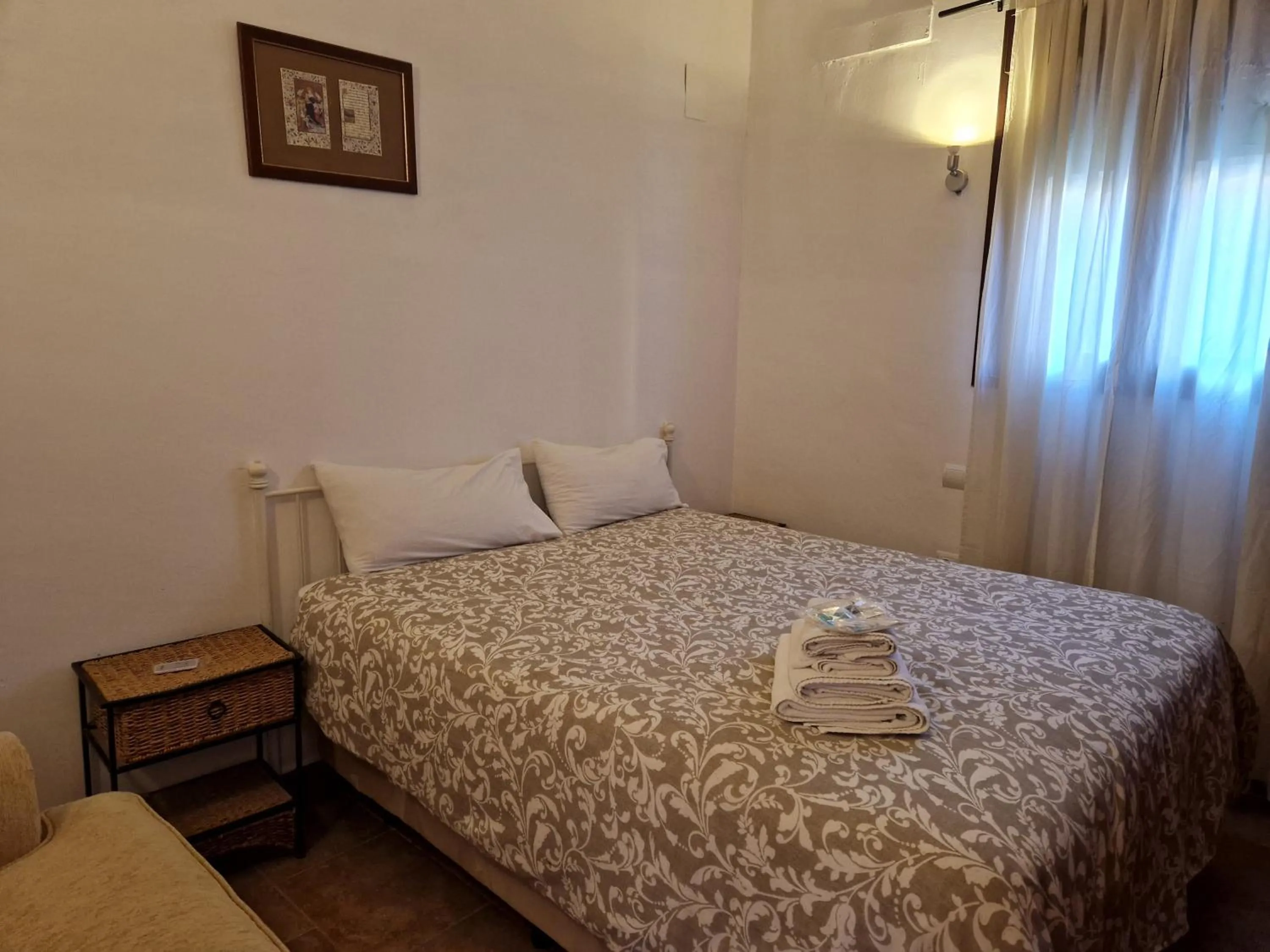 Bed in Casa Rural La Era 3 - Adults Only